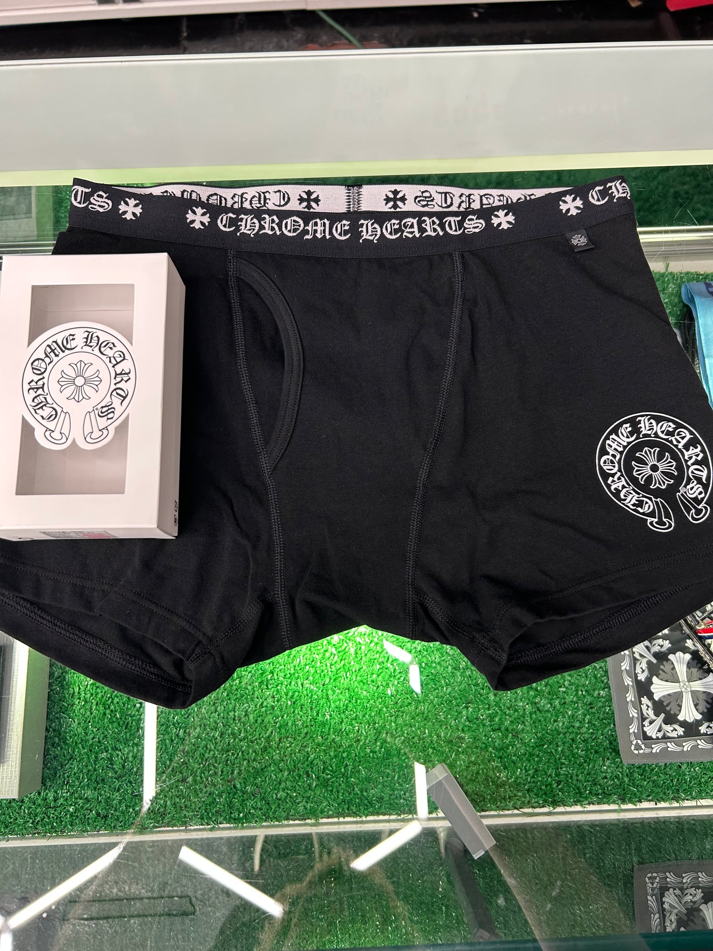 CHROME HEARTS BLACK UNDERWEAR (BRAND NEW)