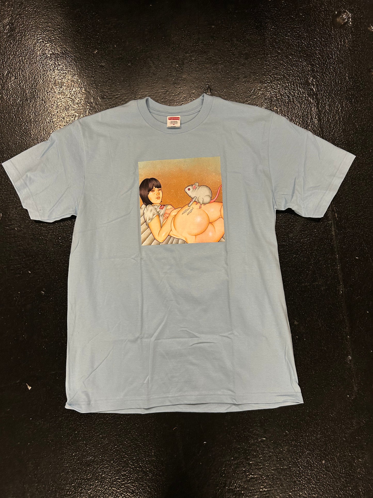 SUPREME MOUSE LIGHT BLUE TEE (BRAND NEW)