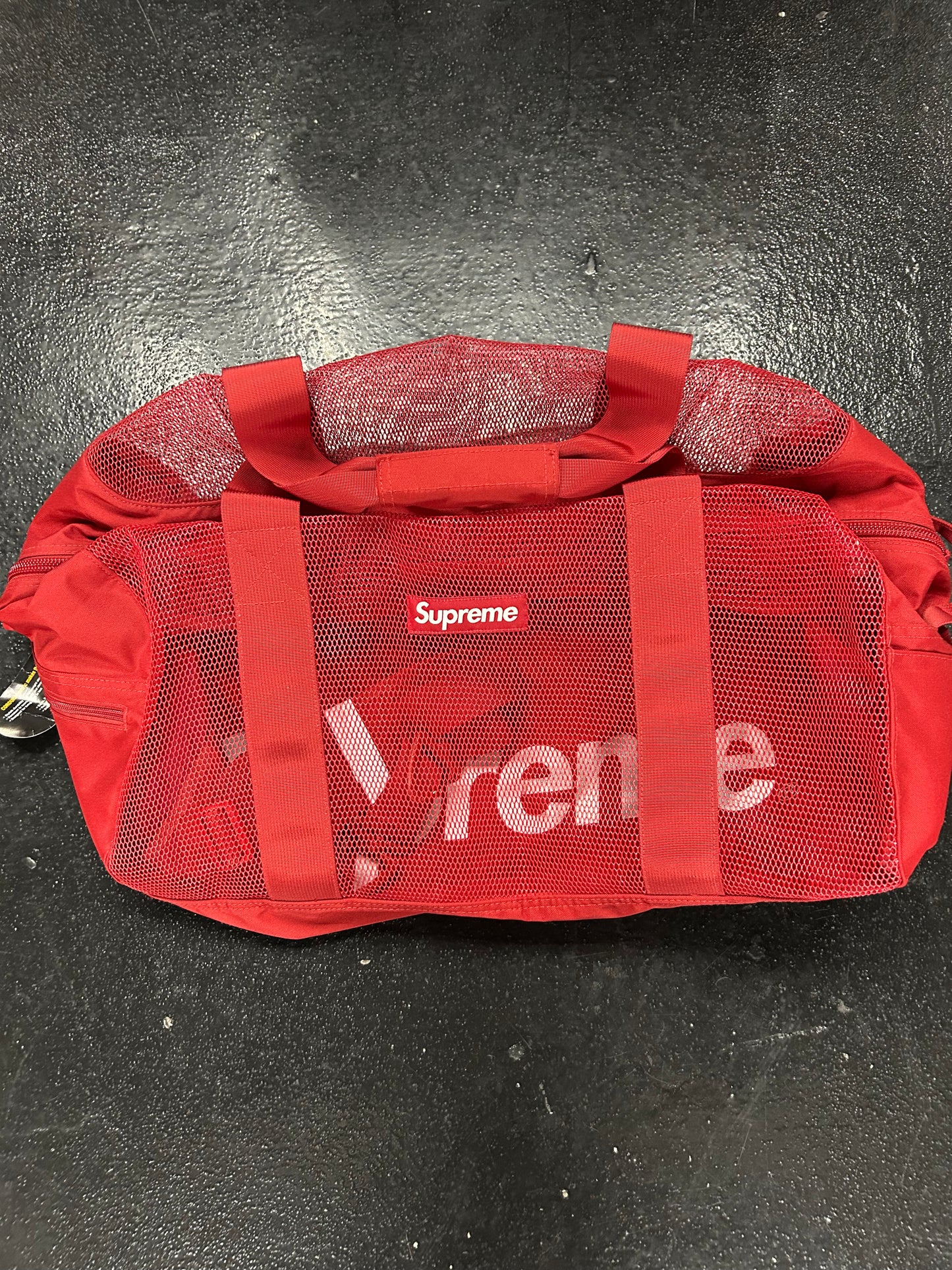 SUPREME SEE THOUGH DUFFLE BAG (BRAND NEW)
