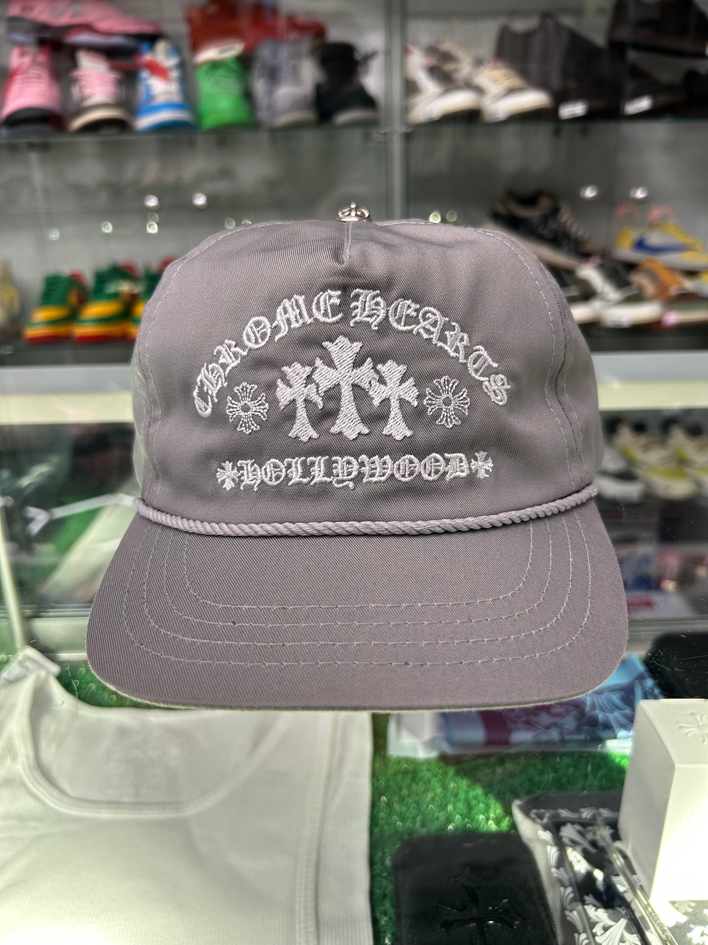 CHROME HEARTS GAS STATION GREY HAT (VNDS)