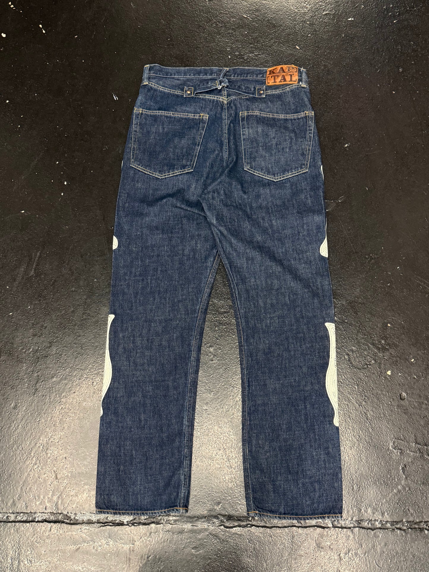 KAPITAL MEXICAN TUXEDO 5P OKAGILLY DENIM (SIZE 36) (PRE-OWNED)