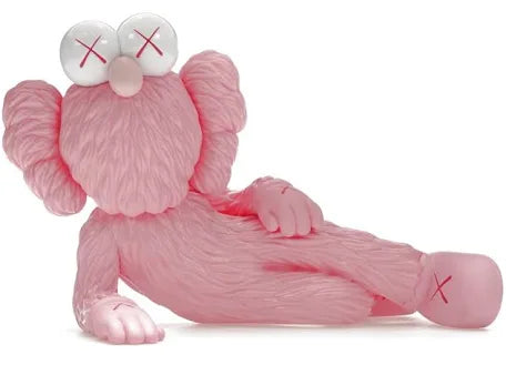 KAWS TIME OFF VINYL FIGURE PINK (BRAND NEW)