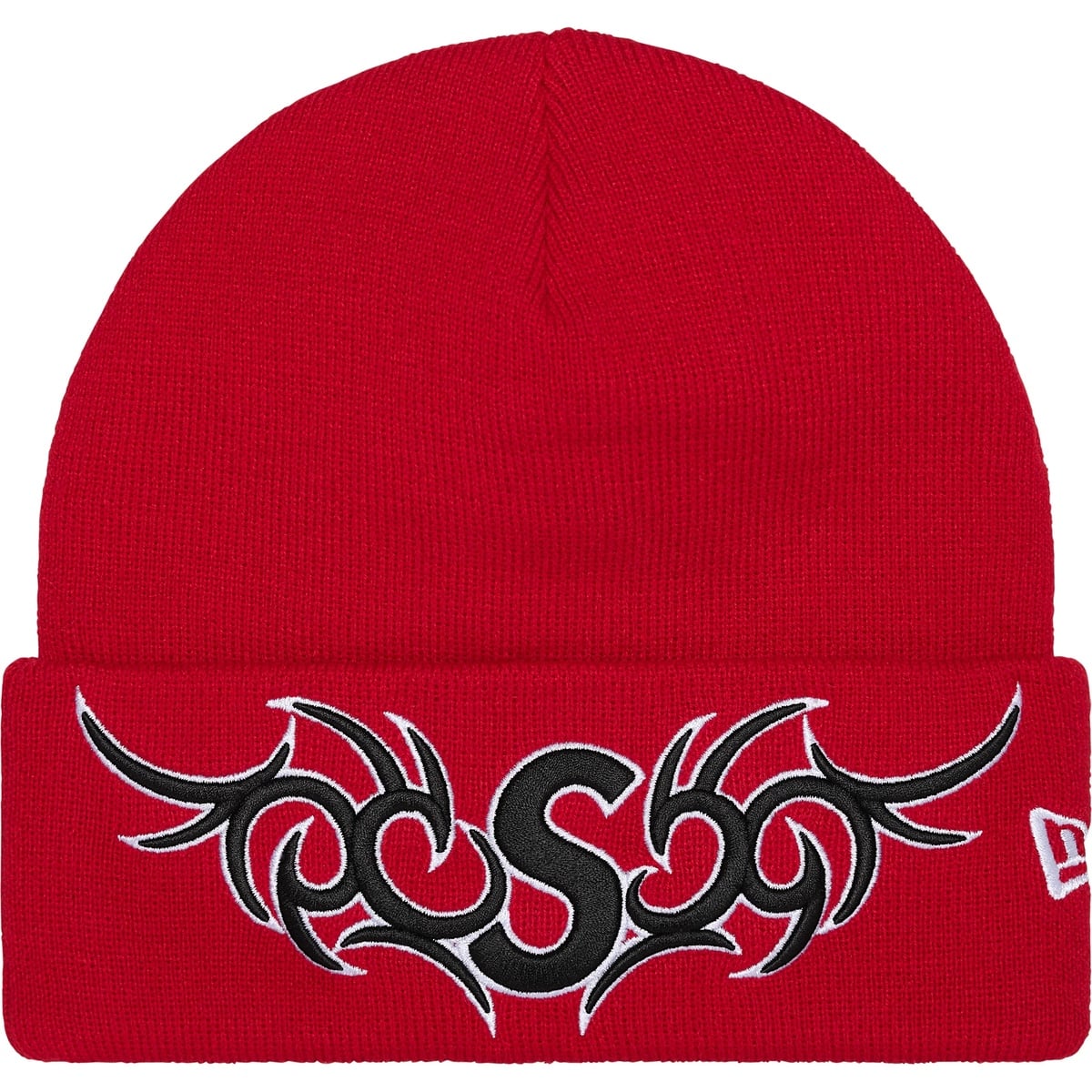 SUPREME TRIBAL RED S BEANIE (BRAND NEW)