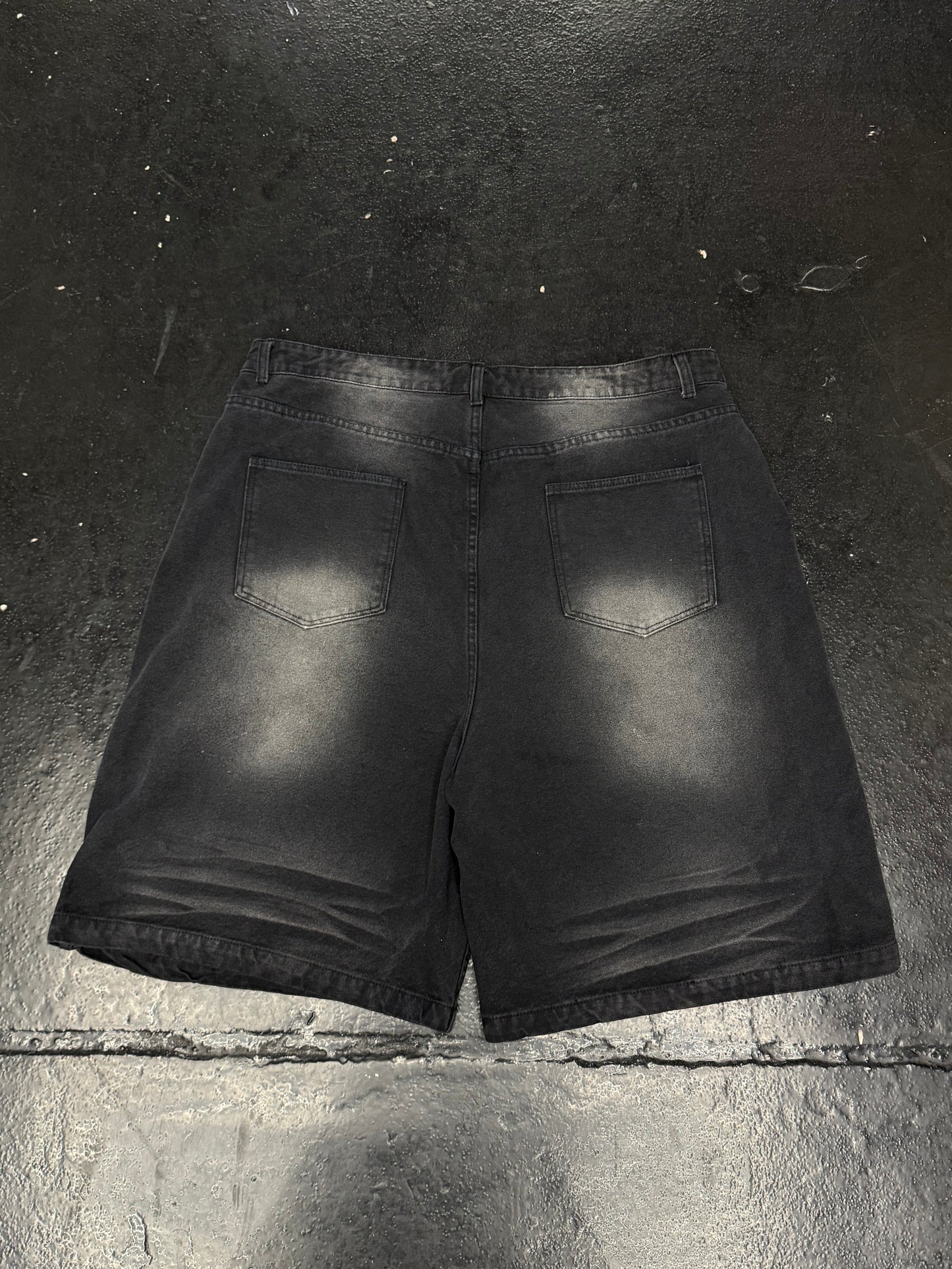 VALE FOREVER BLACK 1980’s JORTS (PRE-OWNED)