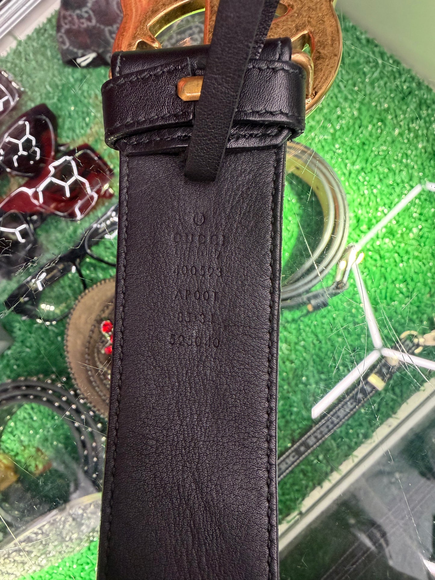 GUCCI GG LOGO BELT (PRE-OWNED)