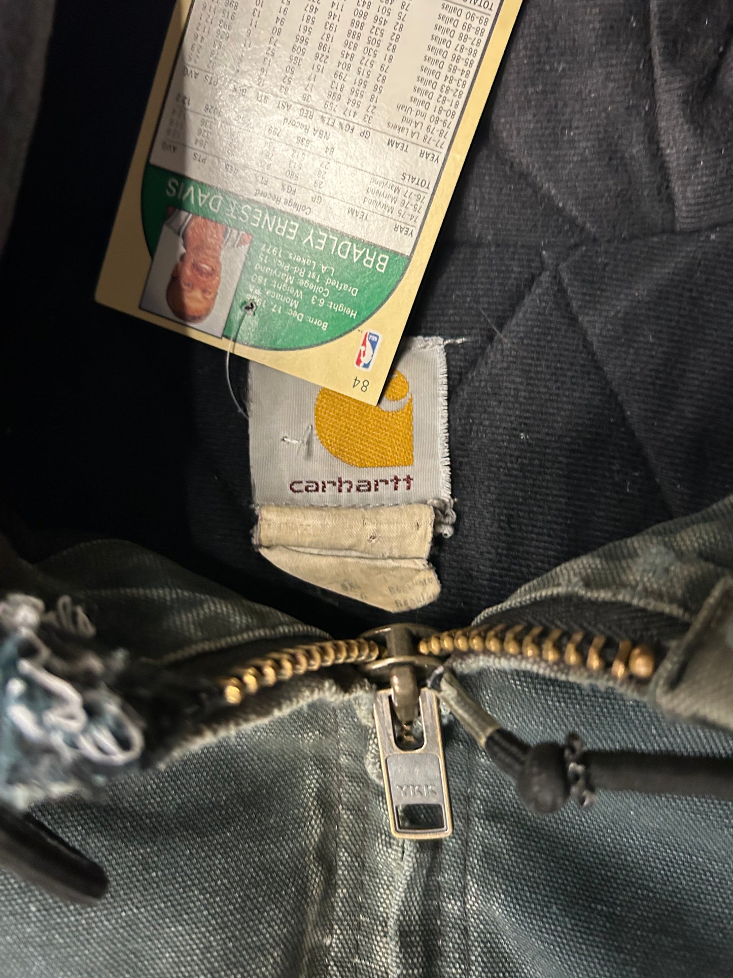 CARHARTT VINTAGE BLACK JACKET (PRE-OWNED)