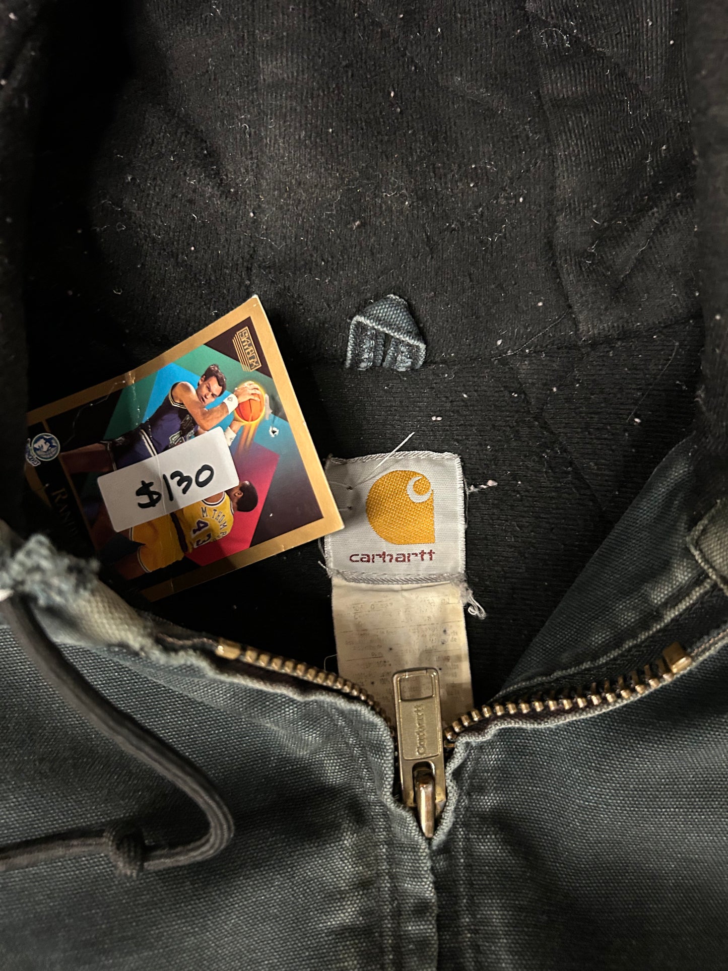 CARHARTT VINTAGE BLACK JACKET (PRE-OWNED)