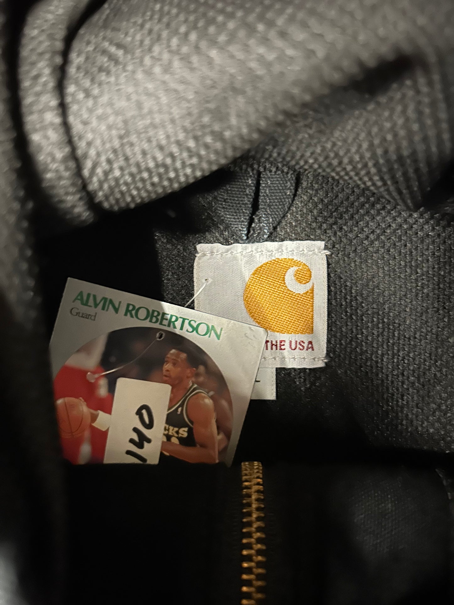 CARHARTT VINTAGE BLACK JACKET (PRE-OWNED)