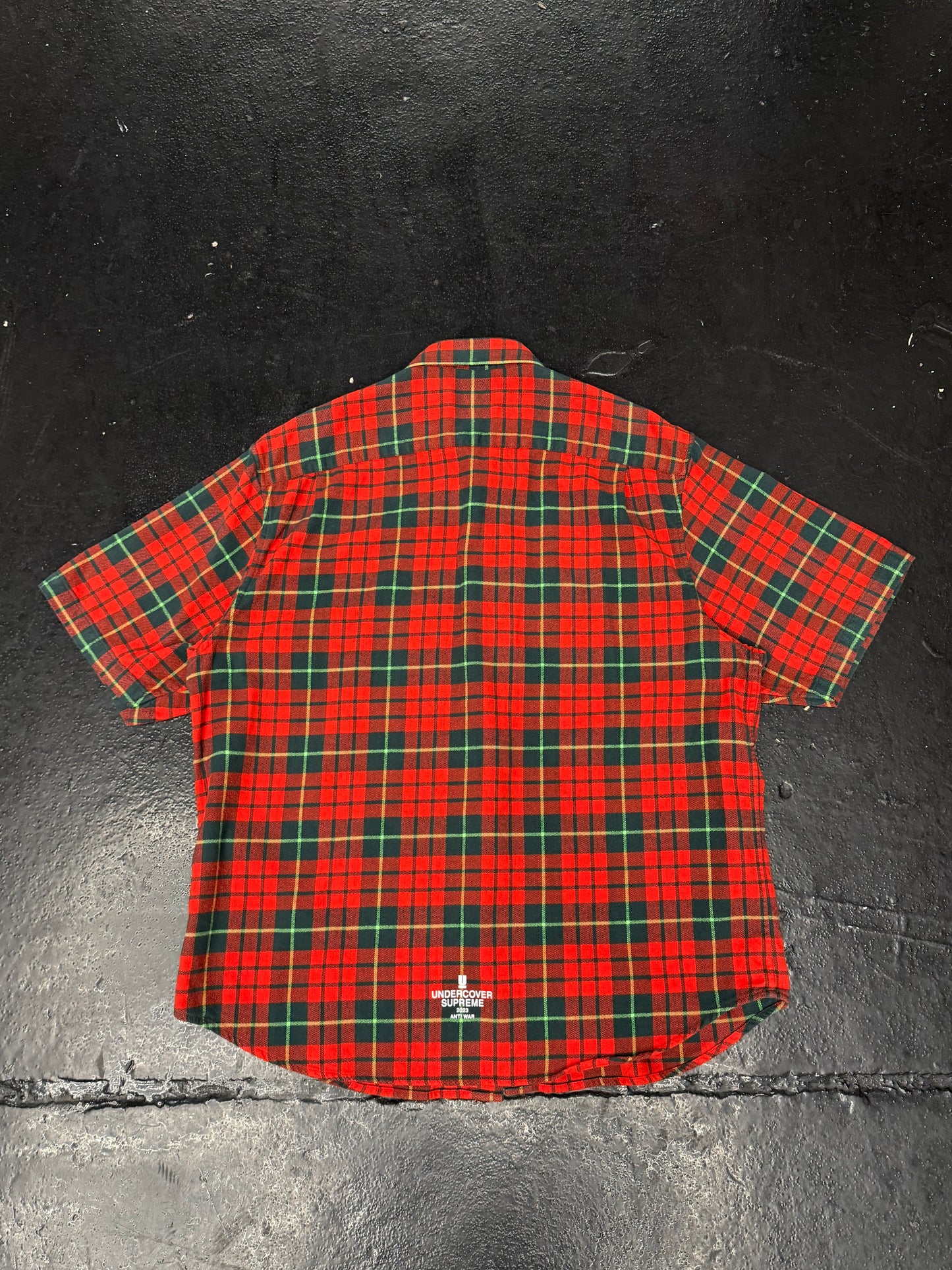 SUPREME X UNDERCOVER ARABIC RED FLANNEL (PRE-OWNED)