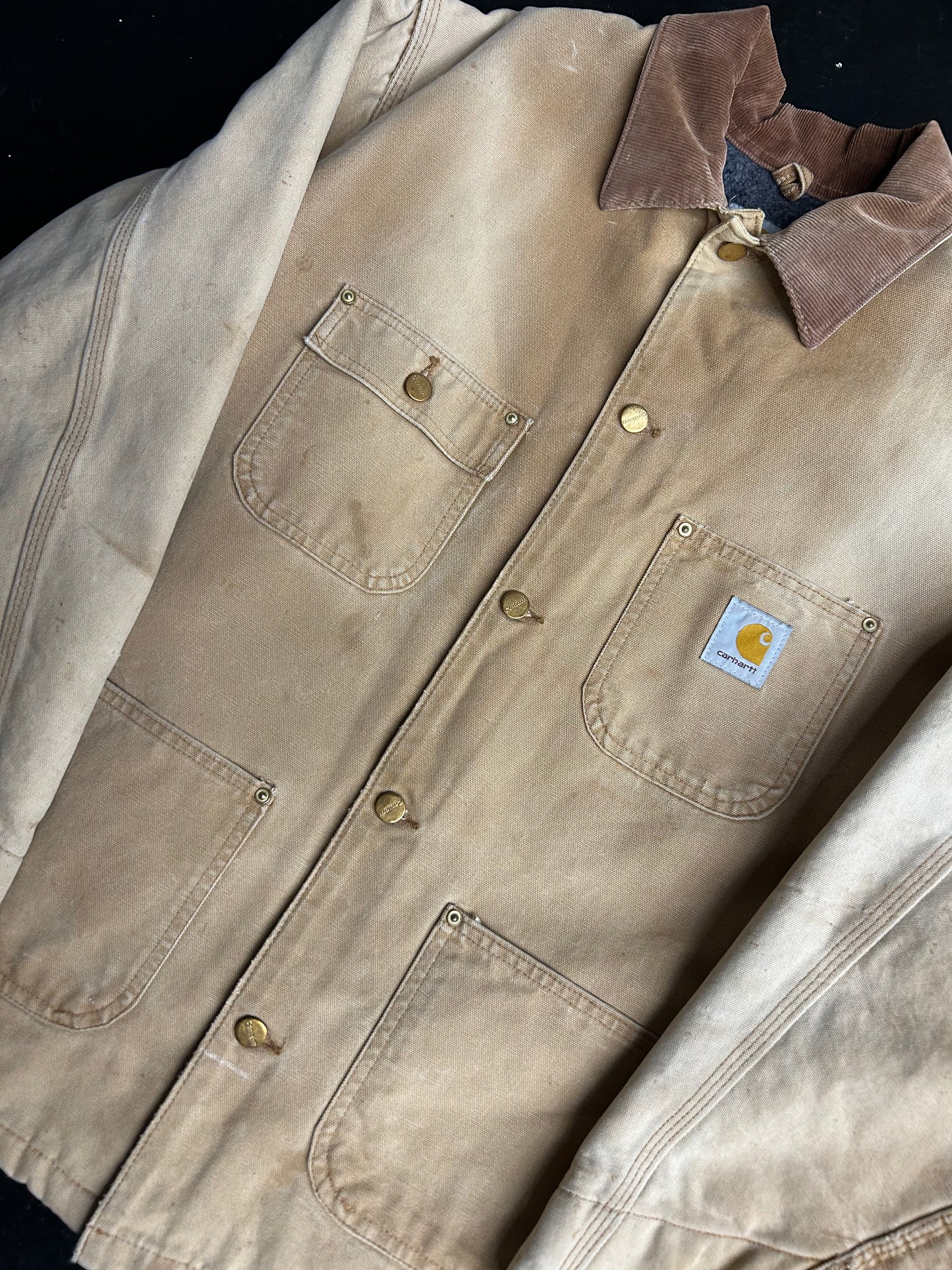 CARHARTT VINTAGE TAN BARN JACKET (PRE-OWNED)