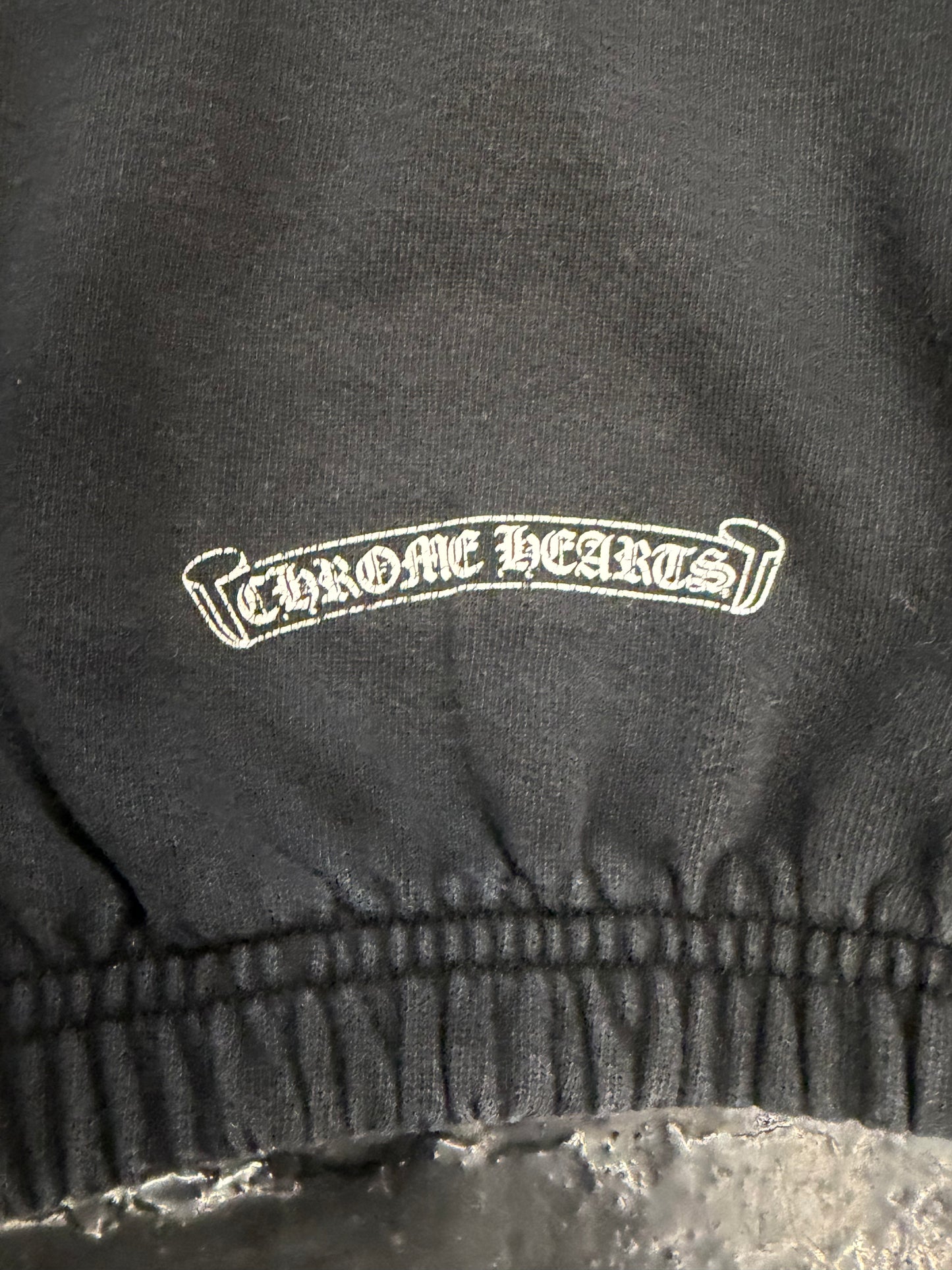 CHROME HEARTS GRADIENT FLORAL SWEATPANTS (PRE-OWNED)(REPLACEMENT DRAWSTRING)