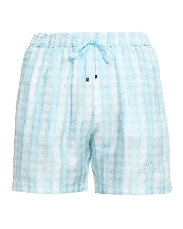 AMIRI BLUE STAIN SHORTS (PRE-OWNED)