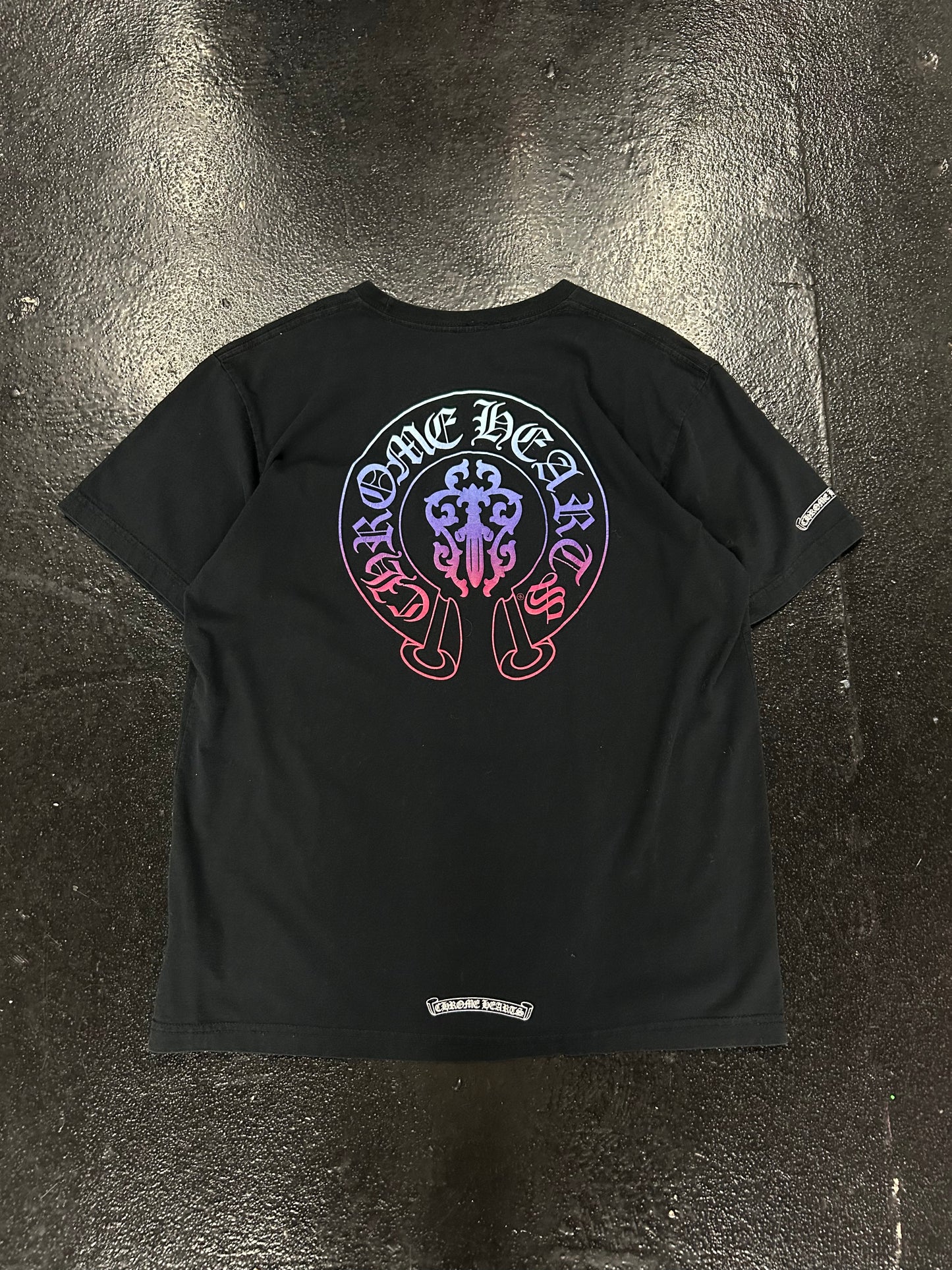 CHROME HEARTS BLACK POCKET TEE (PRE-OWNED)