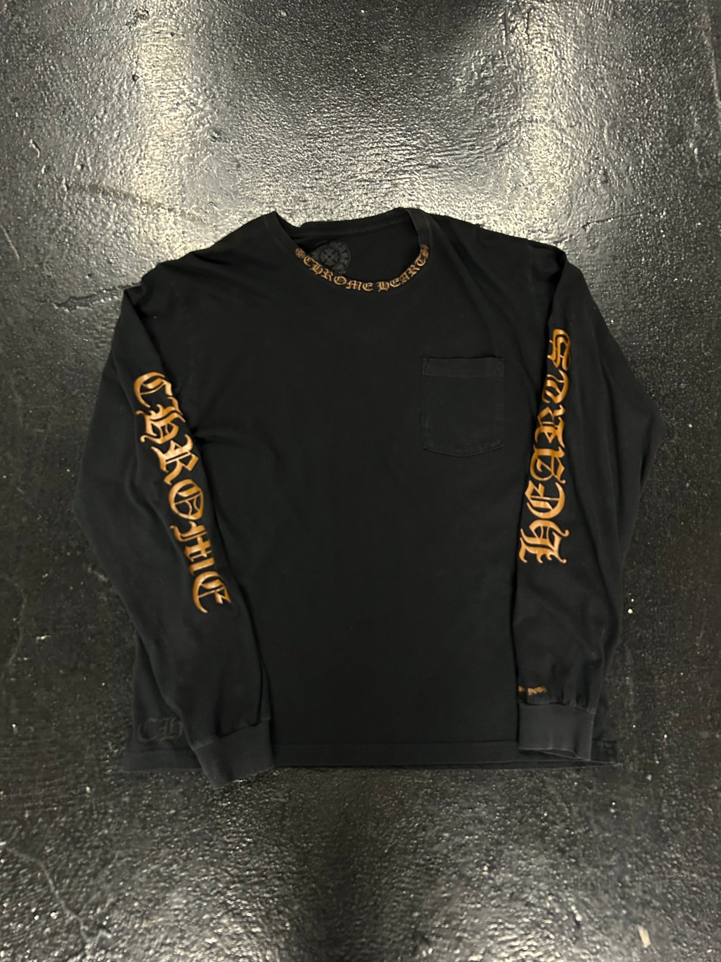 CHROME HEARTS COPPER LOGO LONG SLEEVE (PRE-OWNED)