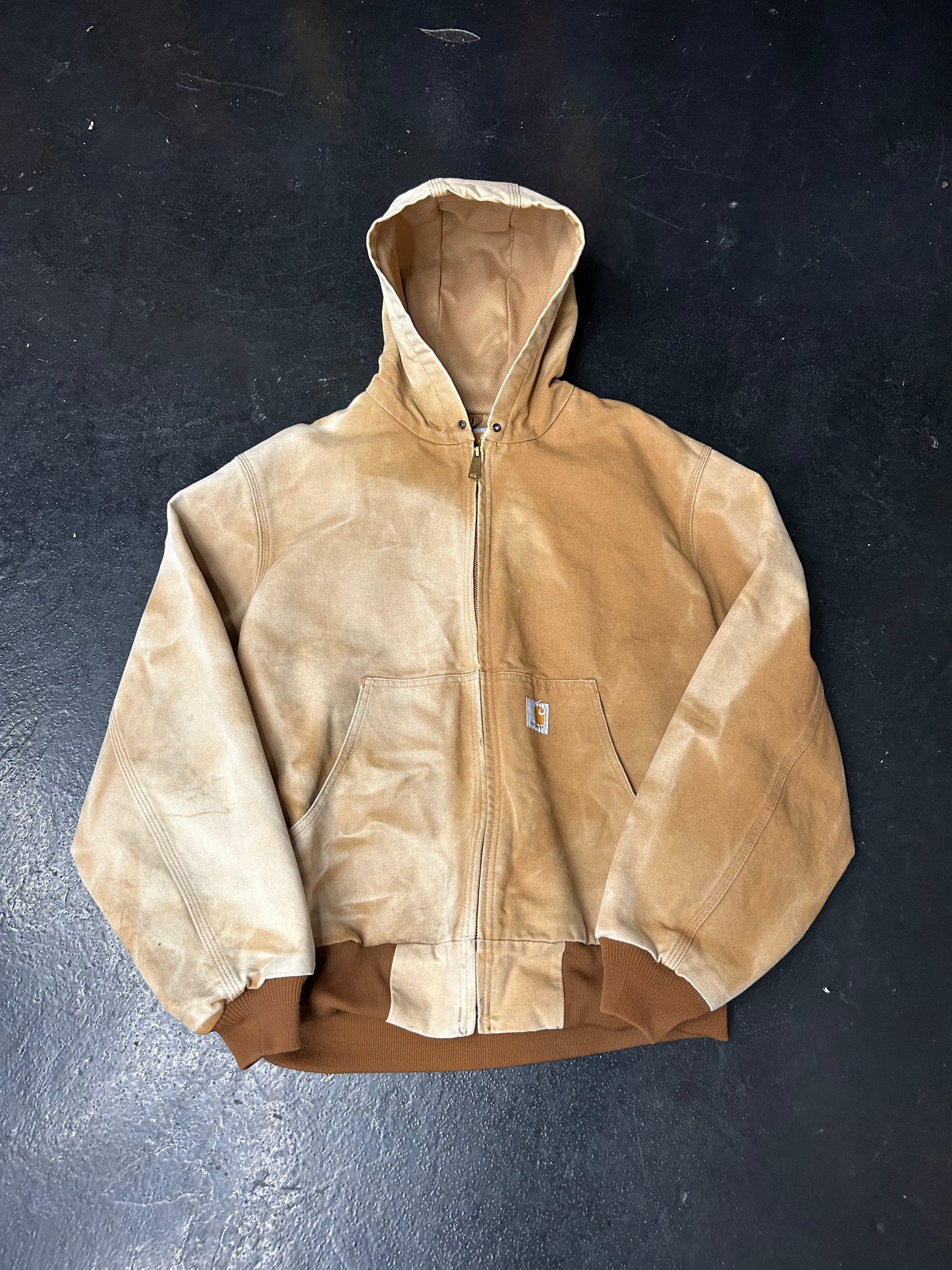 CARHARTT TAN HOODED JACKET (PRE-OWNED)