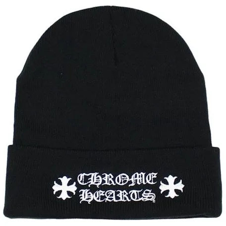 CHROME HEARTS LOGO BEANIE