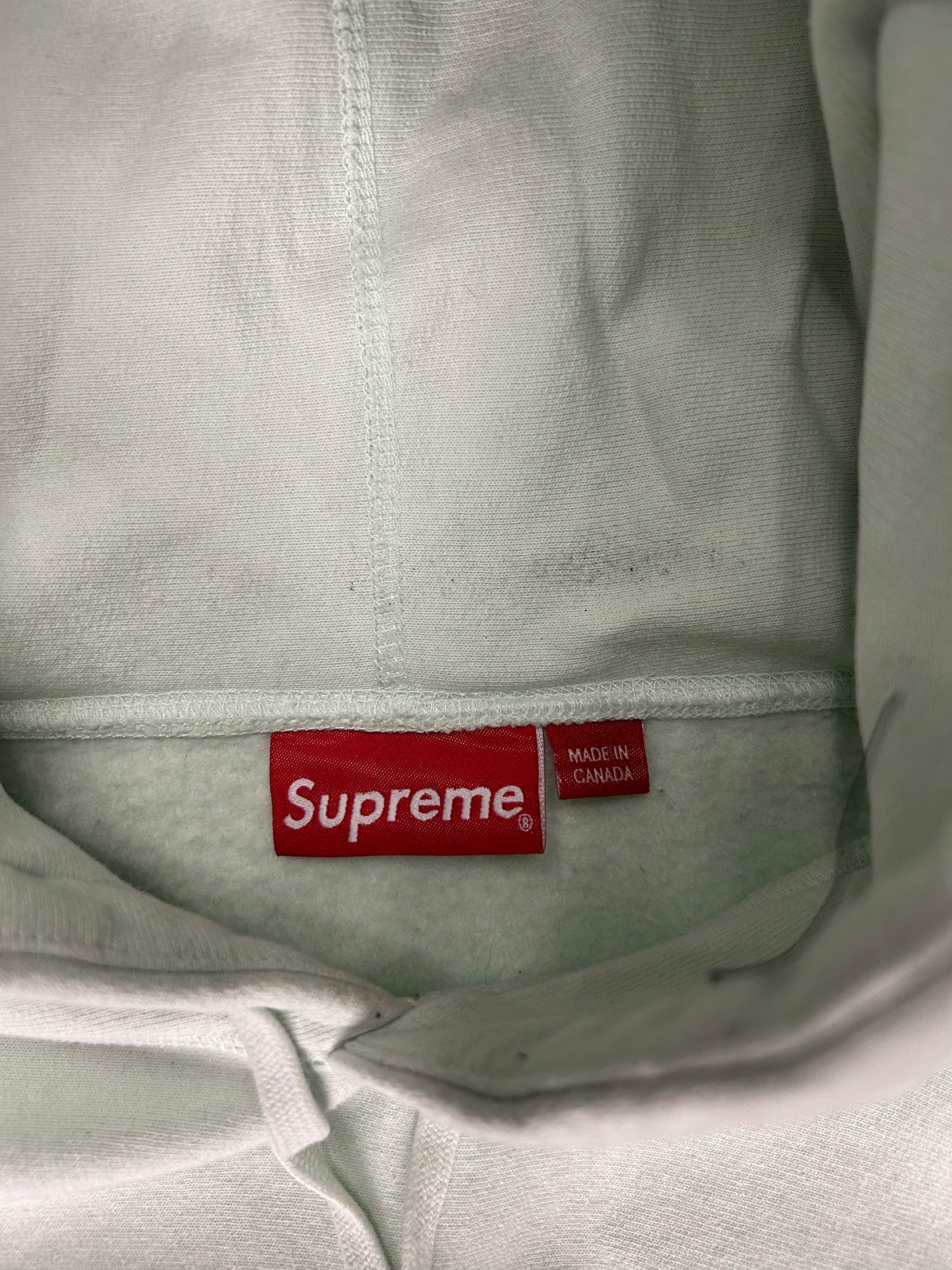 SUPREME BOX LOGO MINT GREEN (PRE OWNED)
