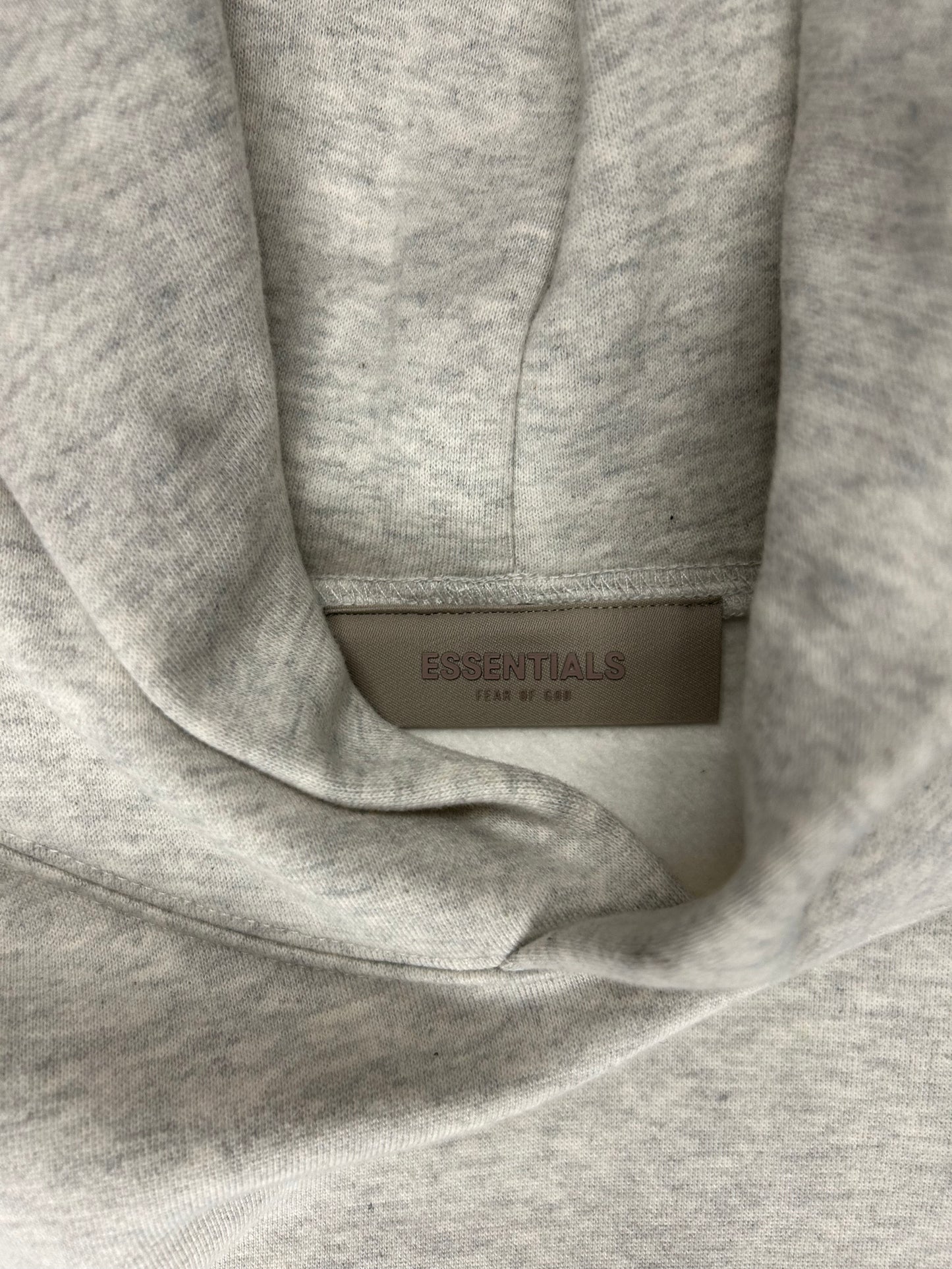 ESSENTIALS LIGHT GREY HOODIE (BRAND NEW)