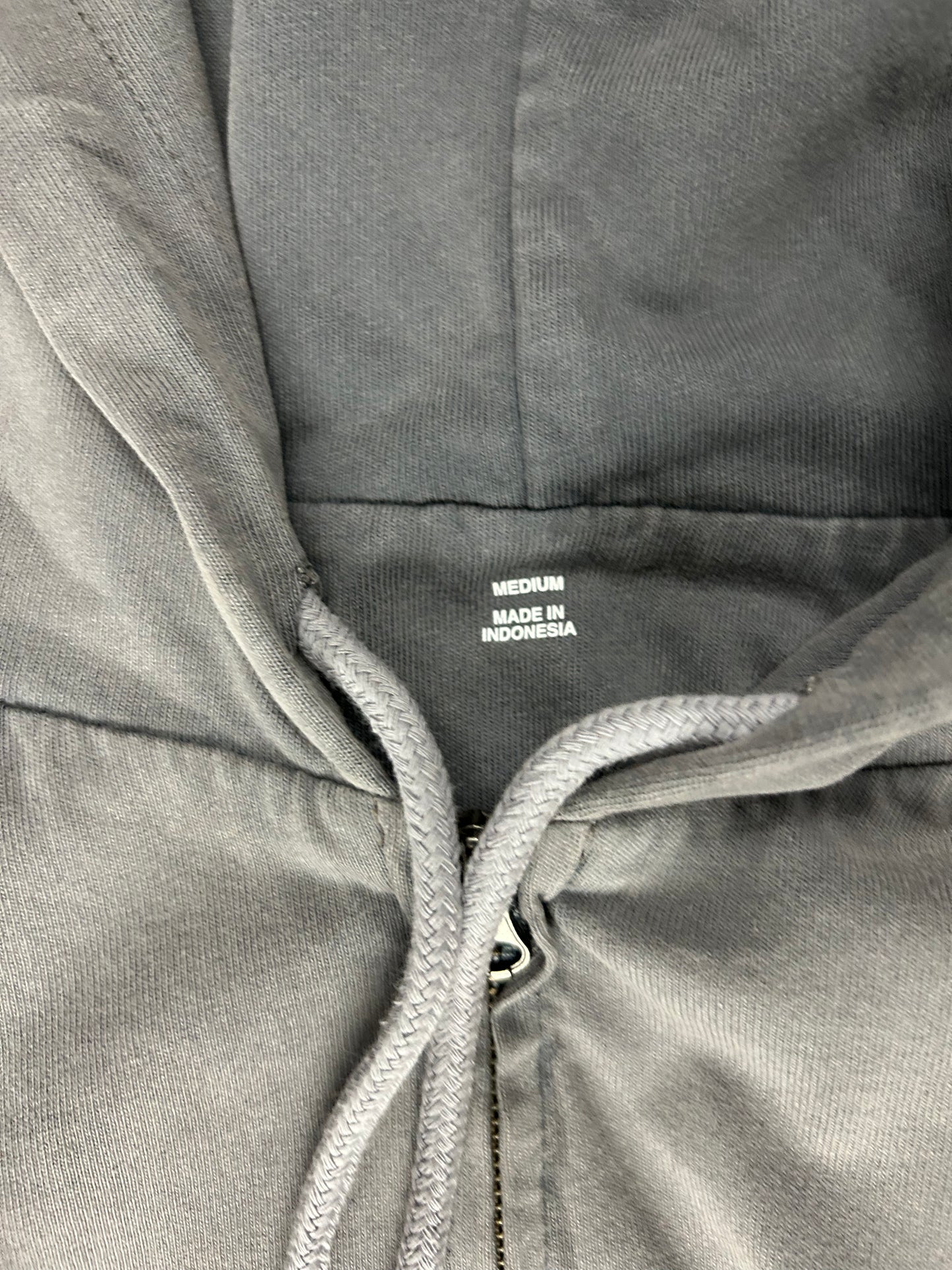 YEEZY X GAP STONEWASH ZIP UP (PRE OWNED)