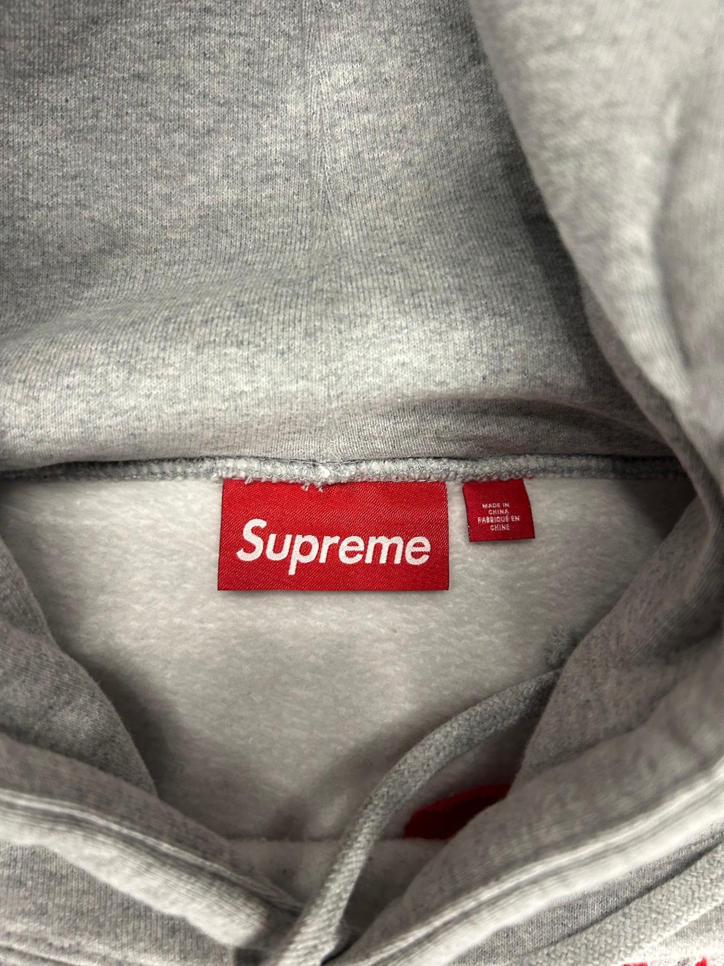 SUPREME CONTRAST SPELL OUT HOODIE (BRAND NEW)