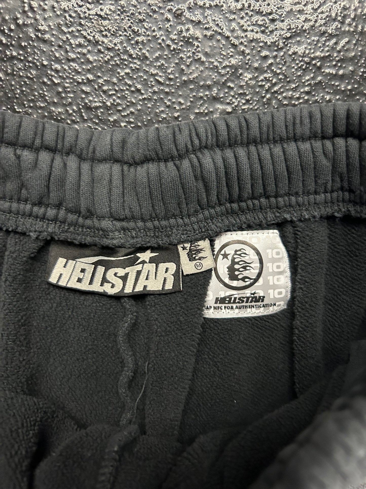 HELLSTAR SWEAT SHORTS BLACK (BRAND NEW)