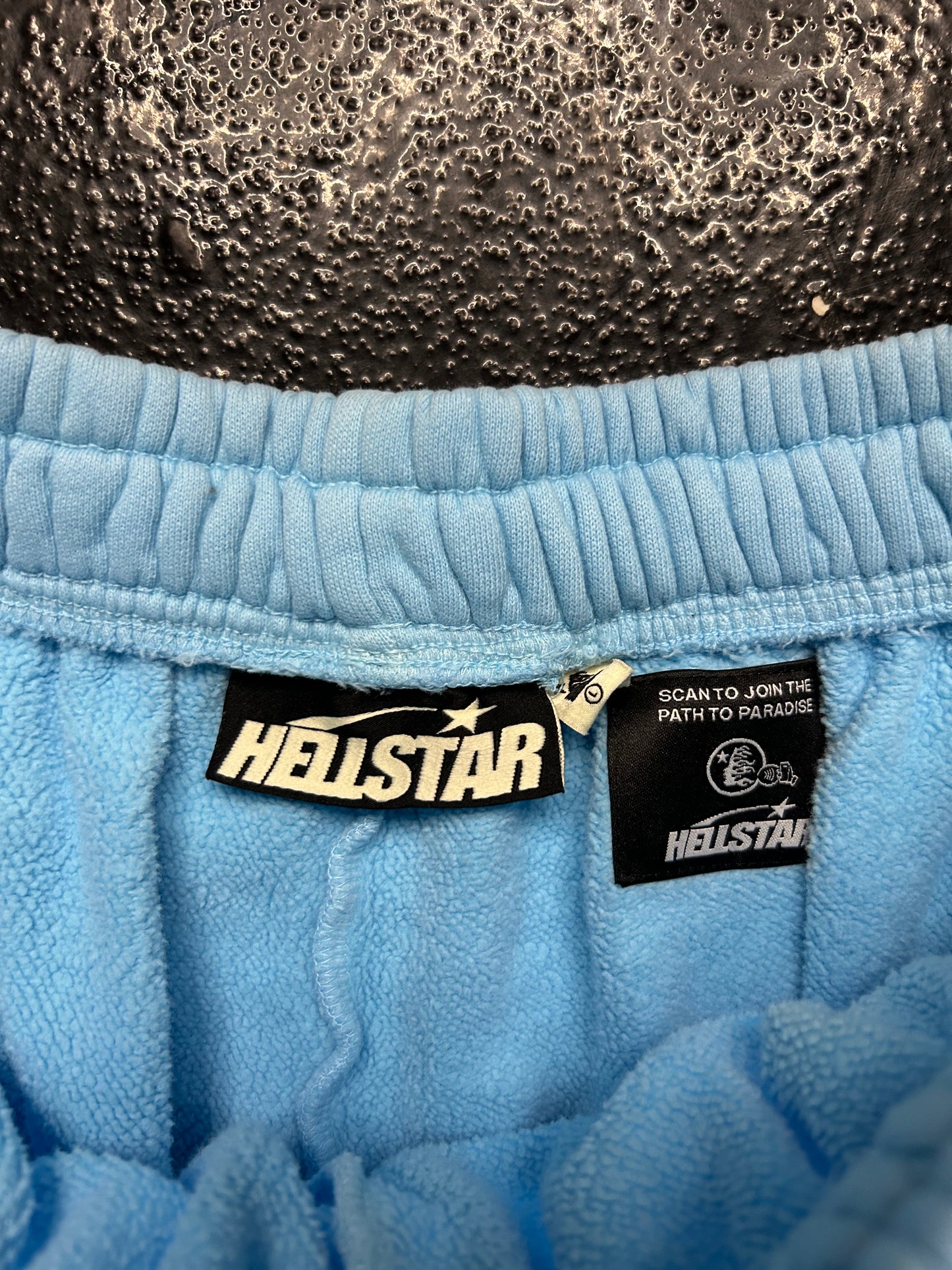 HELLSTAR SWEAT SHORTS BLUE (BRAND NEW)