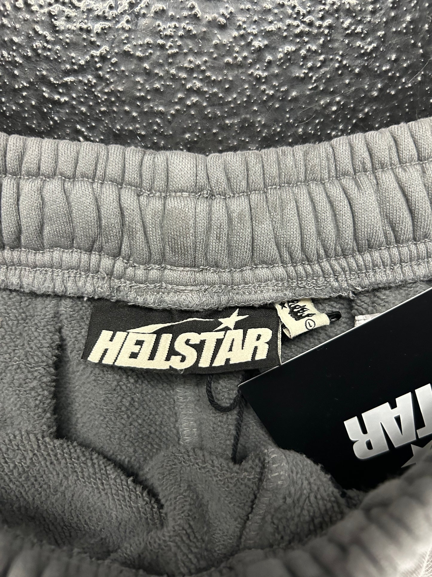 HELLSTAR SWEAT SHORTS GREY (BRAND NEW)