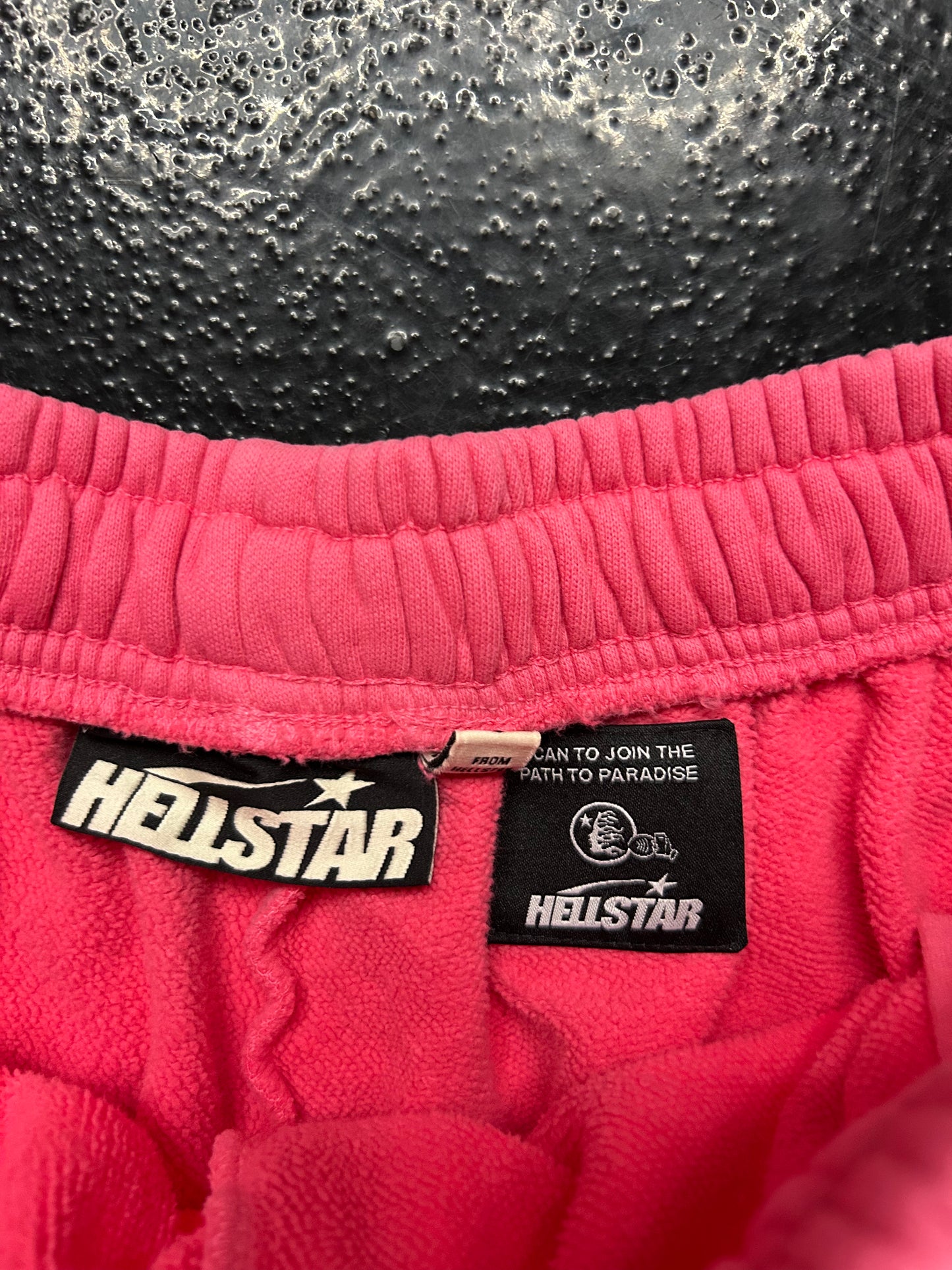 HELLSTAR SWEAT SHORTS PINK (BRAND NEW)
