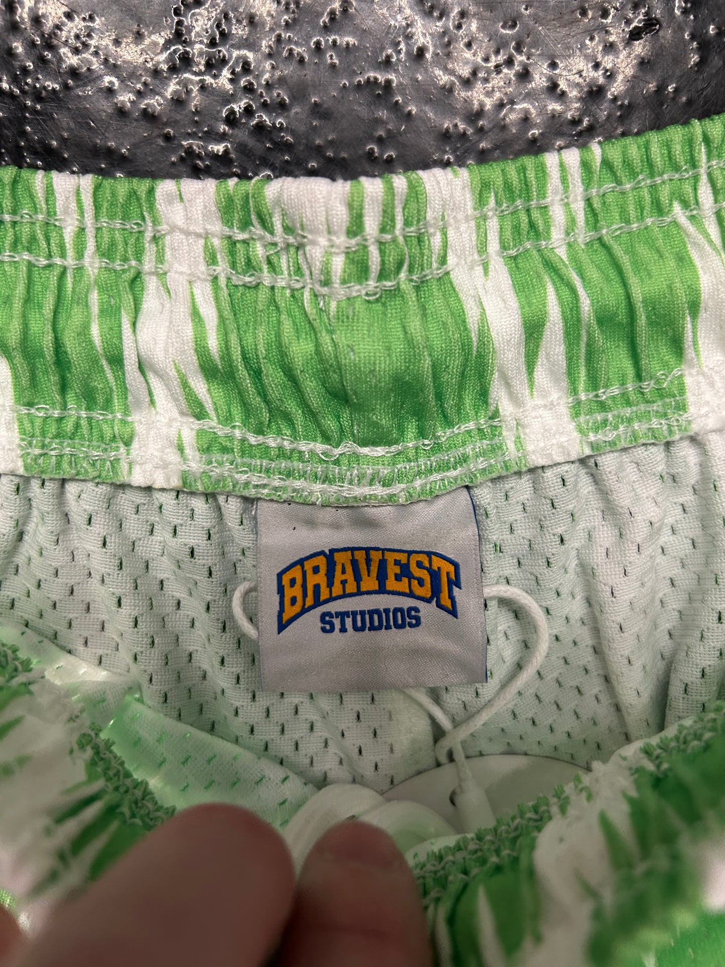BRAVEST STUDIOS SOCCER MESH SHORTS (BRAND NEW)