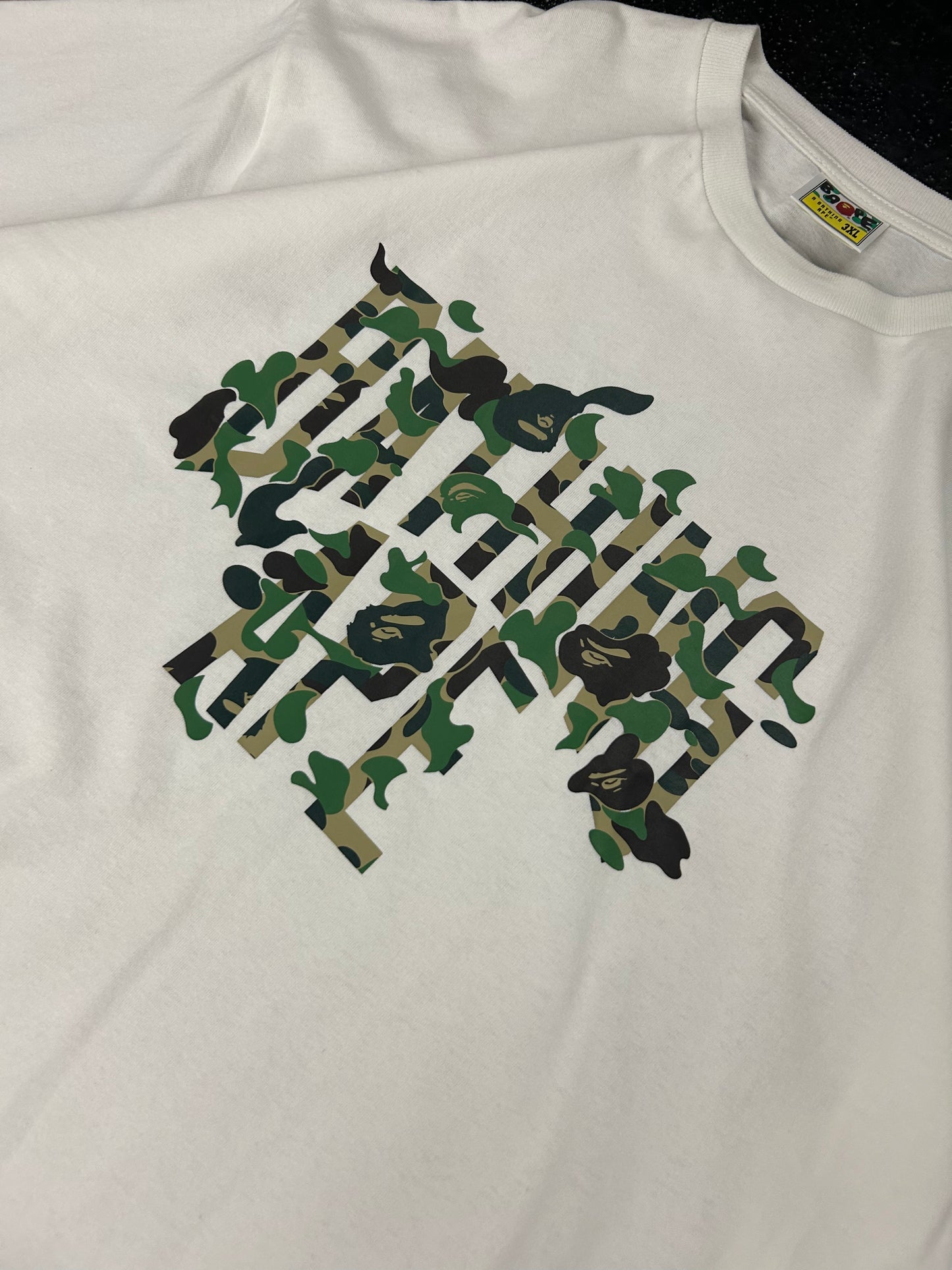 BAPE ABC CAMO REBUILD NYC TEE (BRAND NEW)