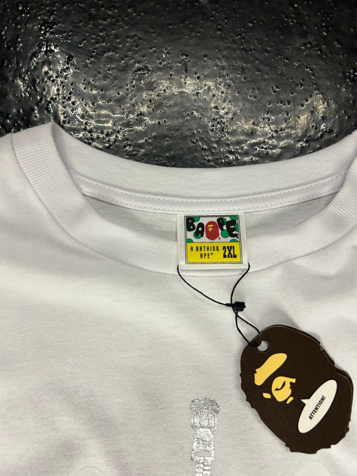 BAPE PINK CAMO ZIP TEE (BRAND NEW)