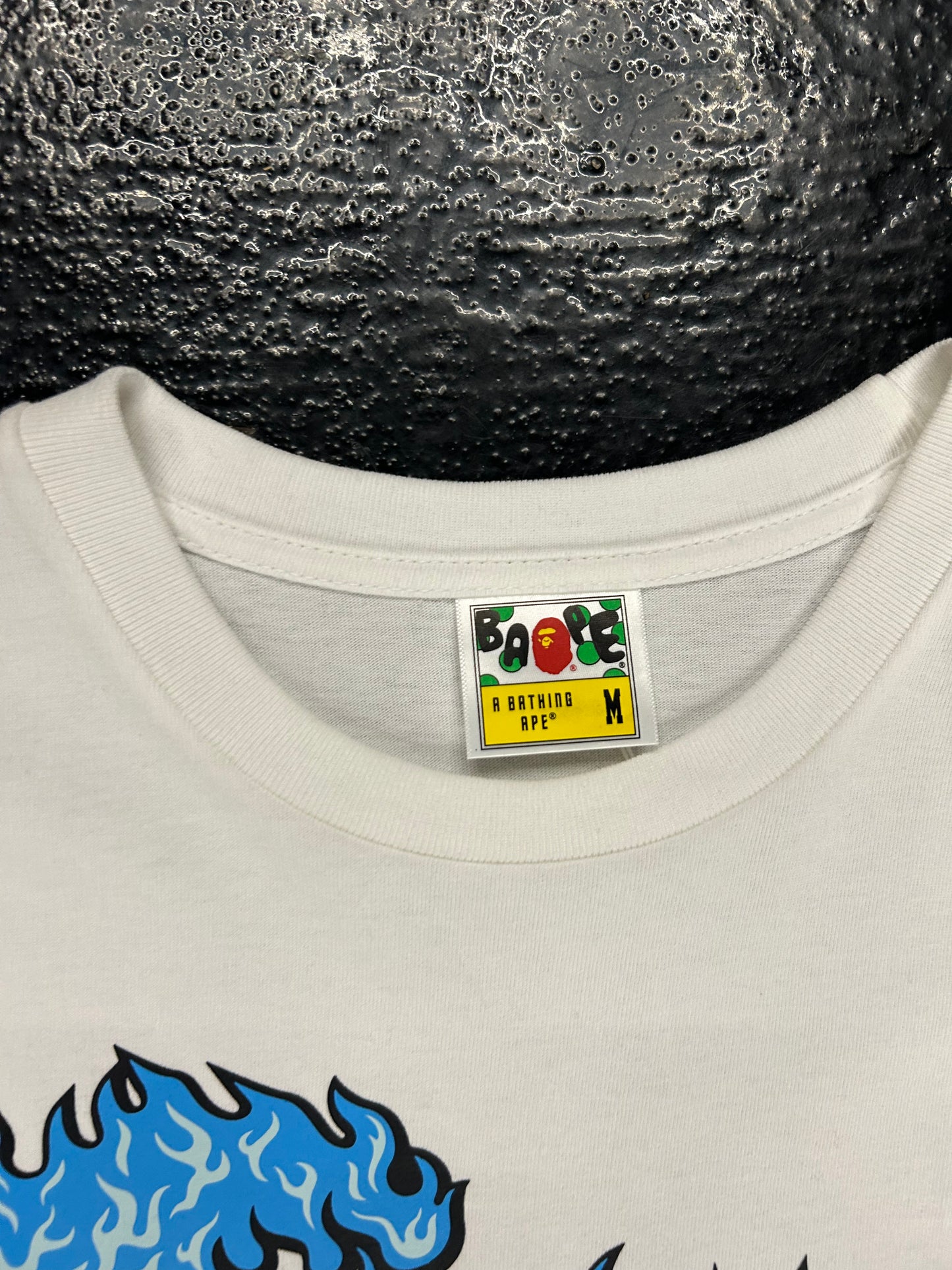 BAPE BLUE FLAME TEE (BRAND NEW)
