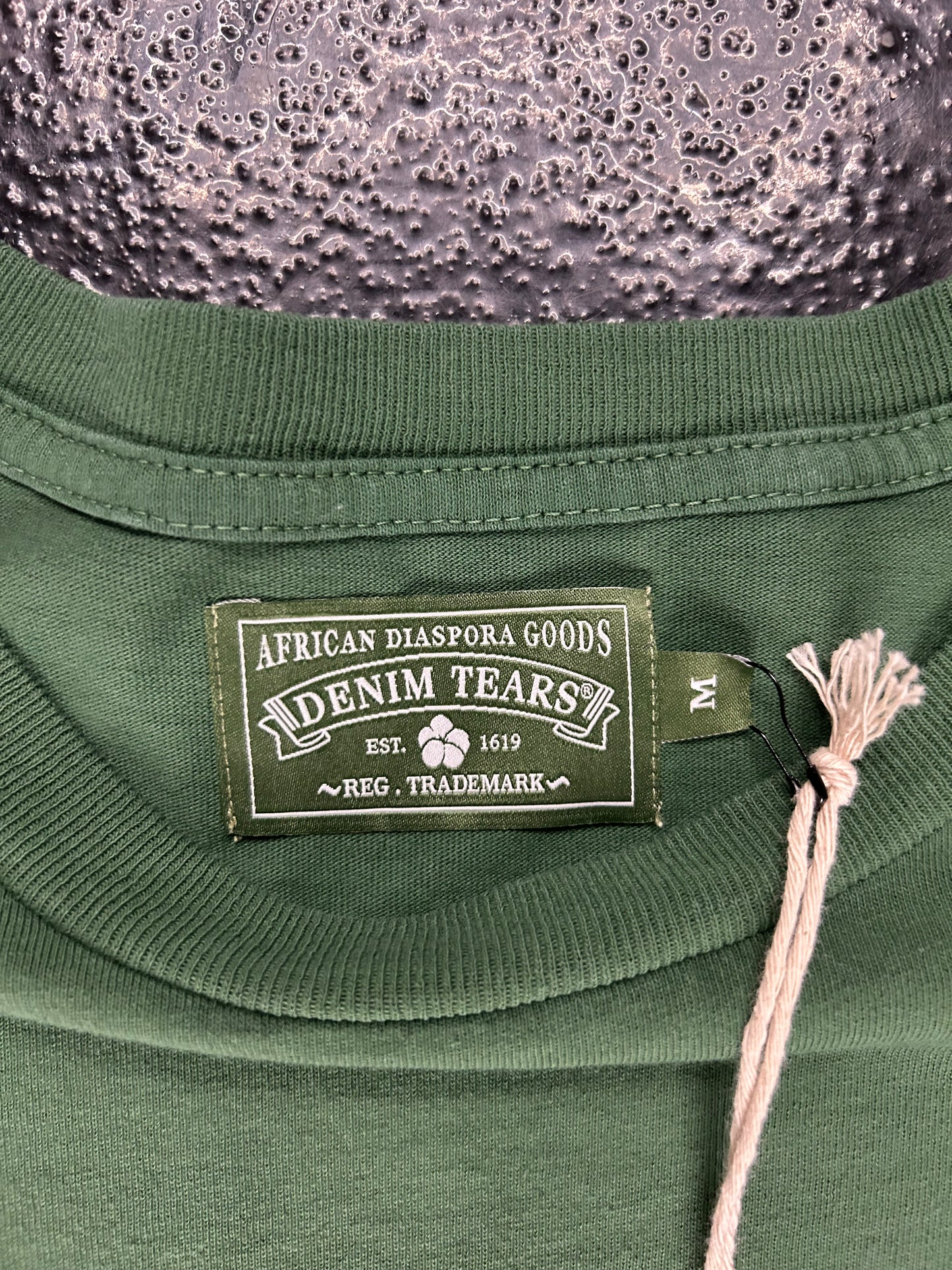 DENIM TEARS GREEN FLOWER TEE (BRAND NEW)