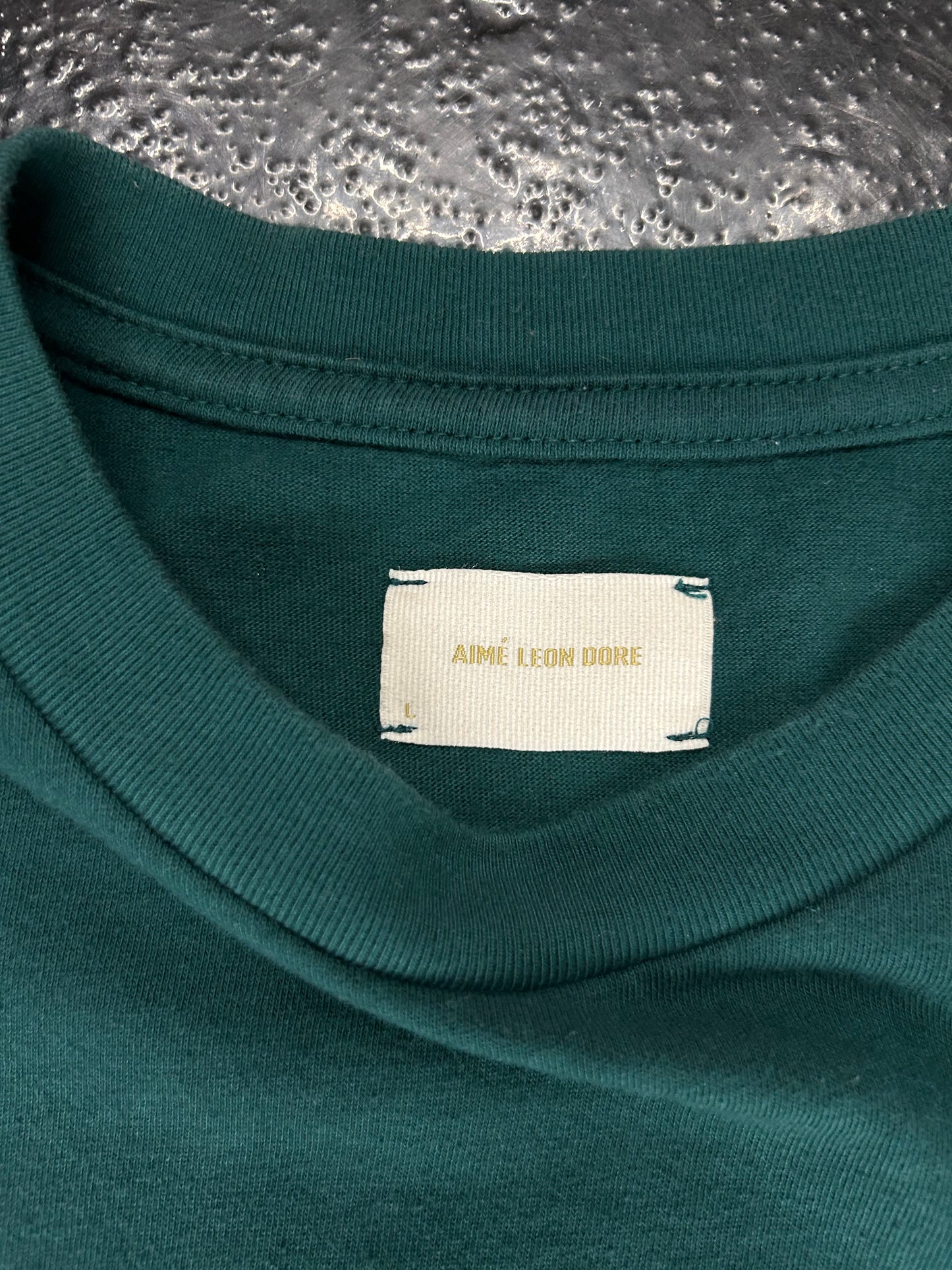 AIME LEON DORE GREEN TEE (PRE OWNED)