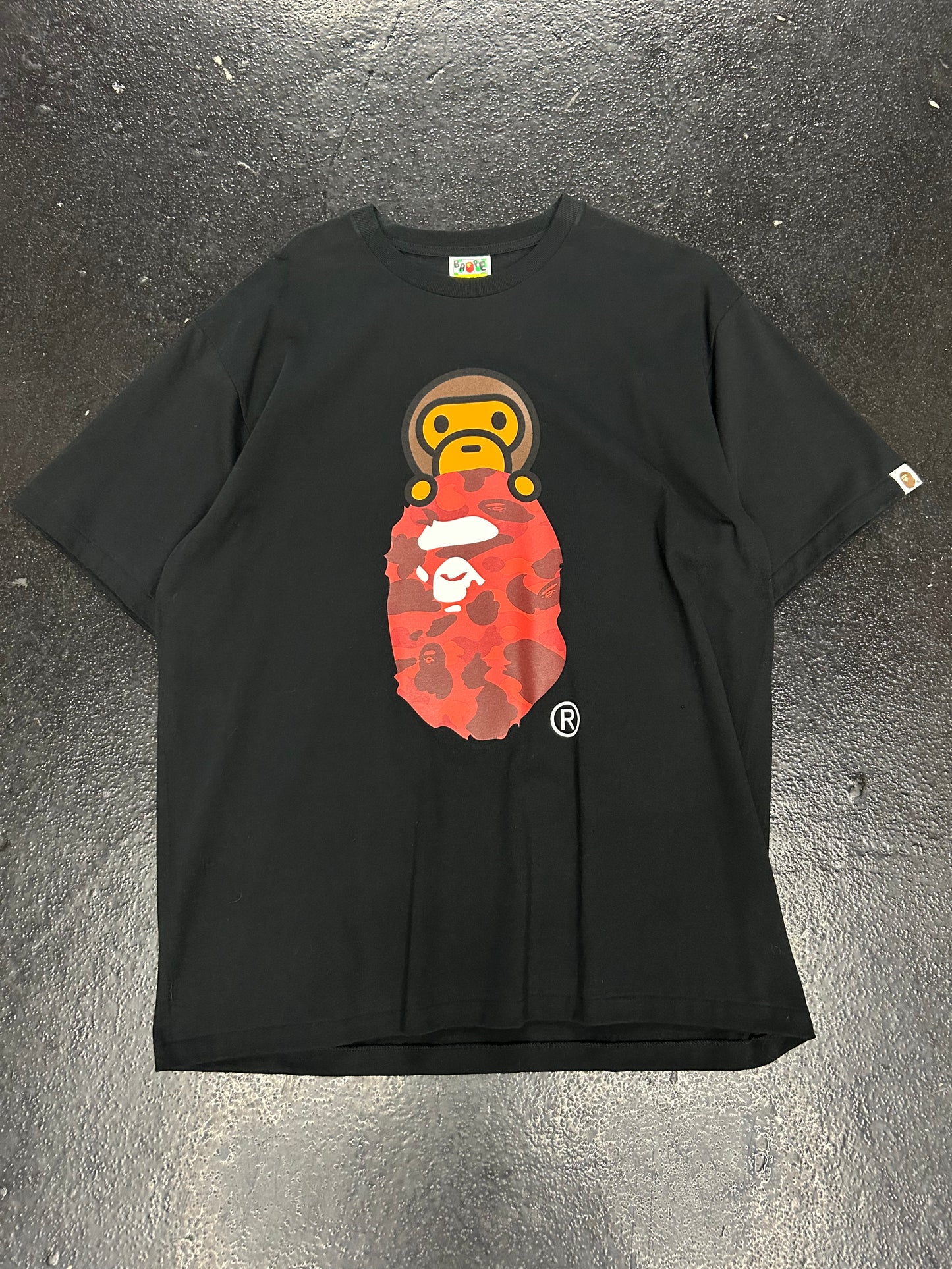 BAPE BABY MILO RED CAMO TEE (BRAND NEW)