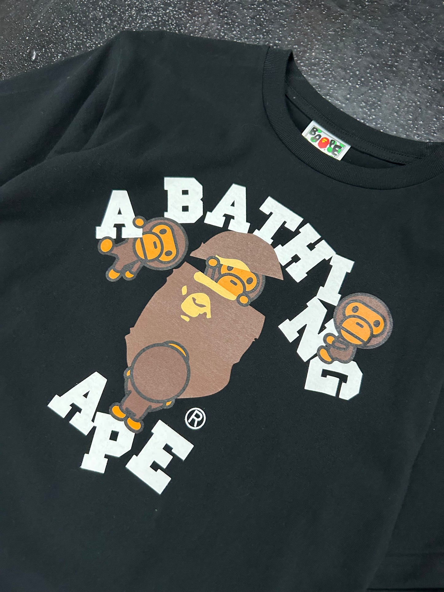 BAPE COLLEGE MILO TEE (BRAND NEW)