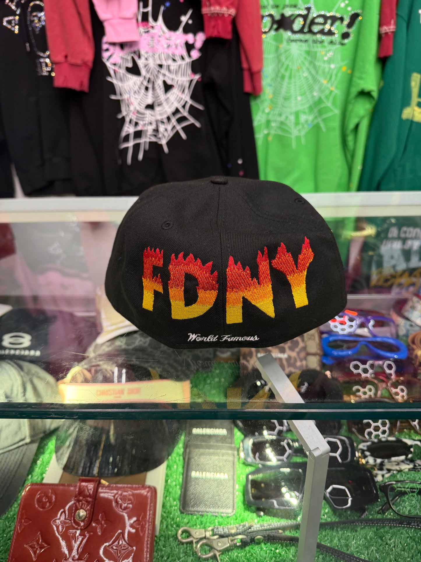 SUPREME FDNY BOX LOGO HAT FITTED (BRAND NEW)