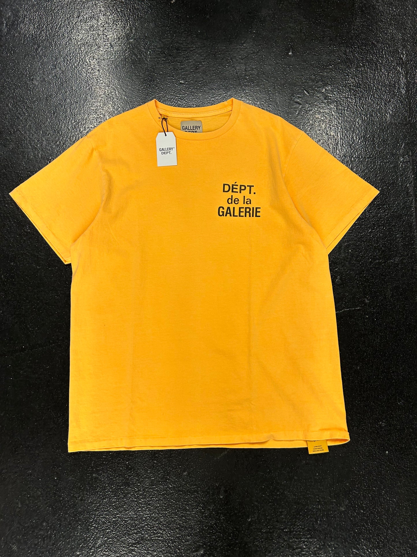 GALLERY DEPT ORANGE LOGO TEE (BRAND NEW)