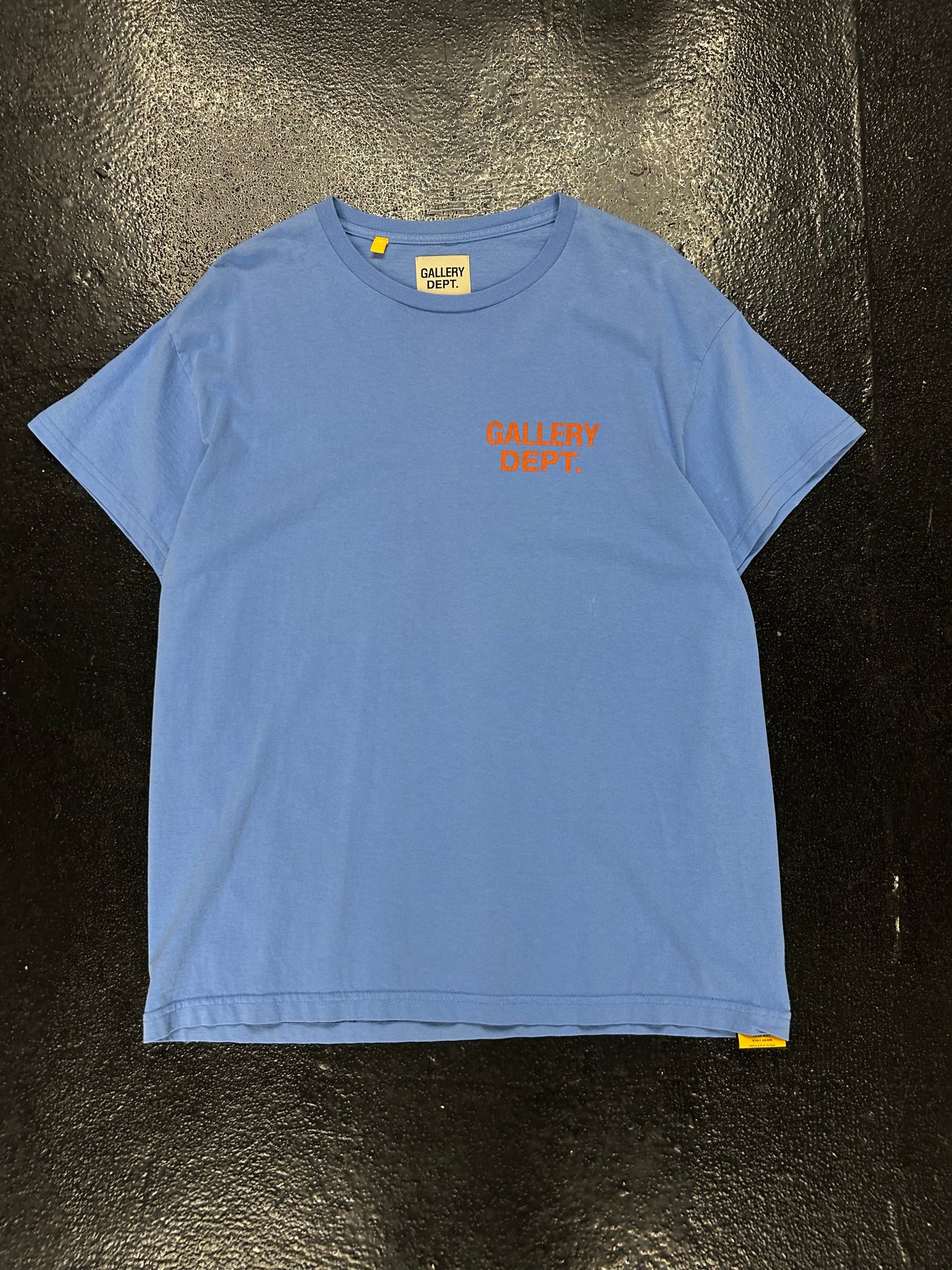 GALLERY DEPT BLUE LOGO TEE (PRE OWNED)