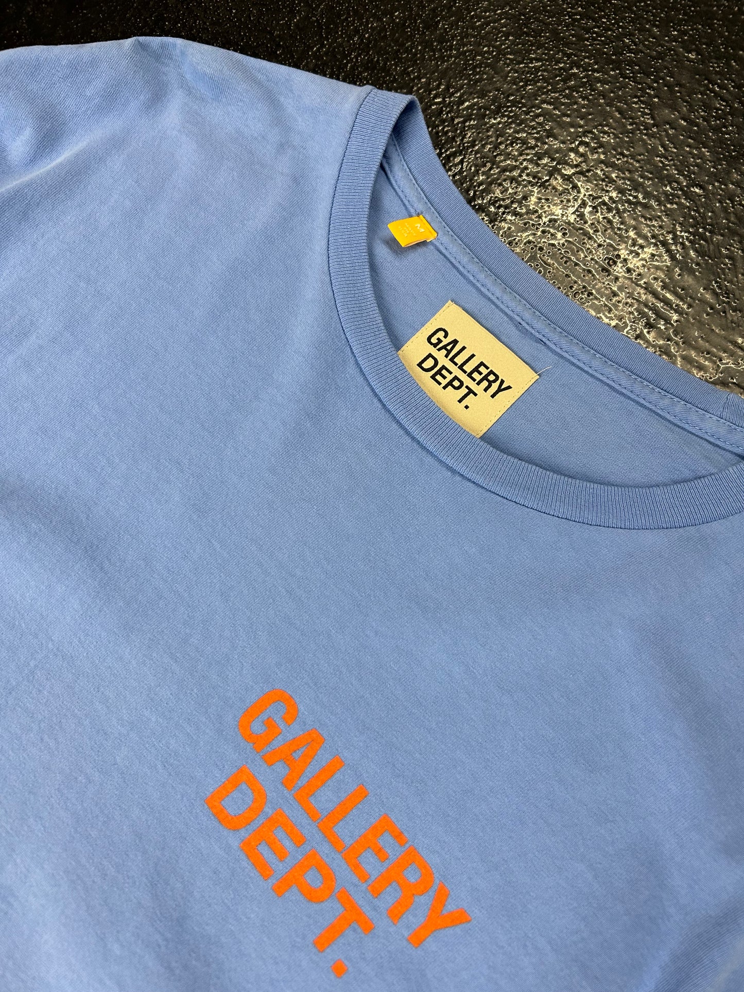 GALLERY DEPT BLUE LOGO TEE (PRE OWNED)