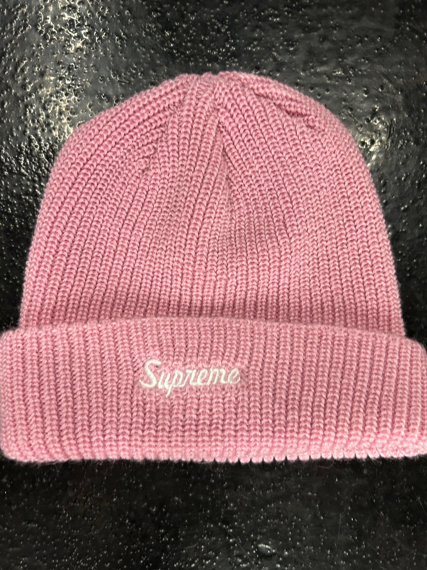 SUPREME LOOSE GAGE PINK BEANIE (BRAND NEW)