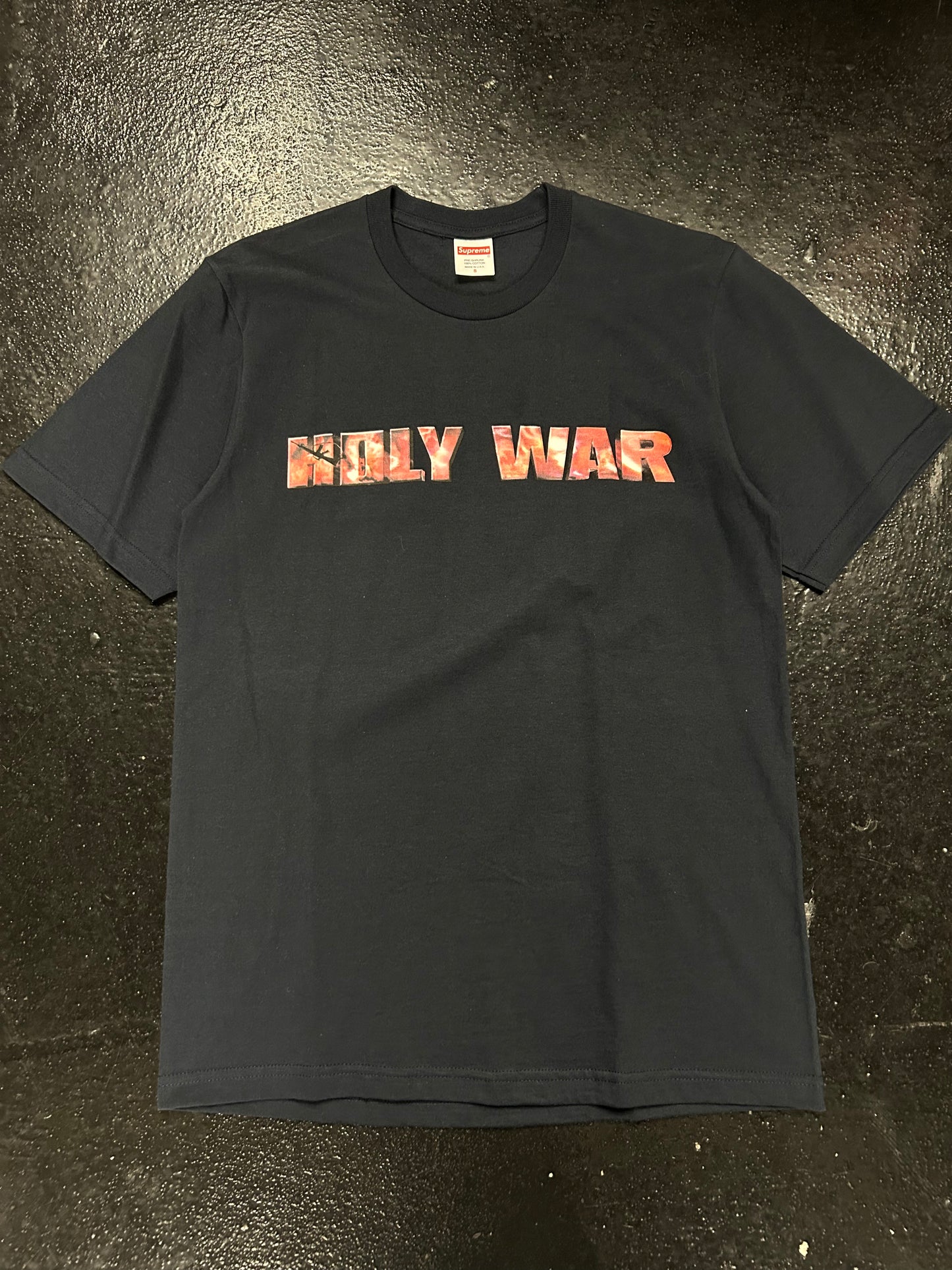 SUPREME HOLY WAR DARK BLUE TEE (BRAND NEW)