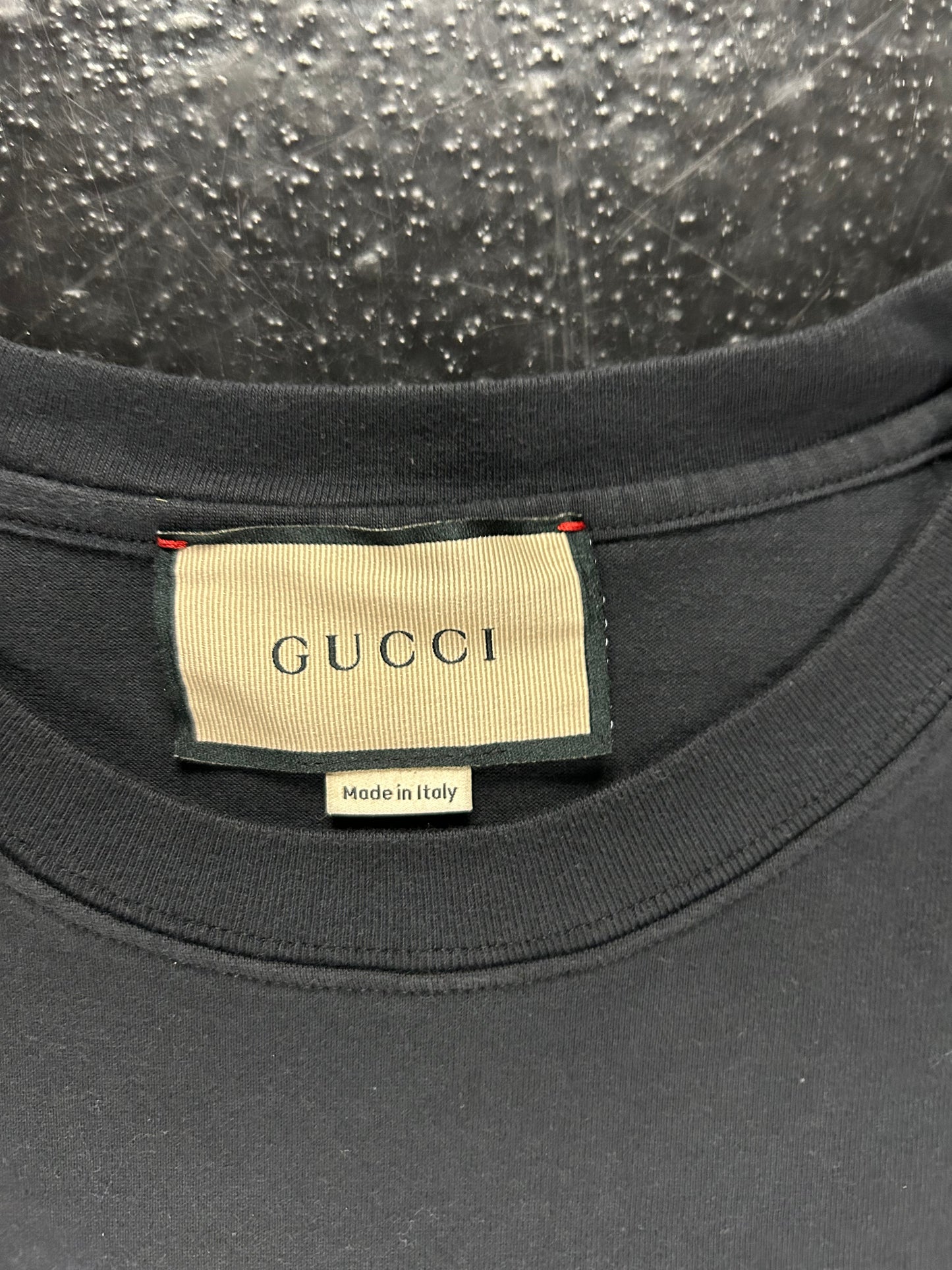 GUCCI BLACK BLADE TEE (PRE OWNED)
