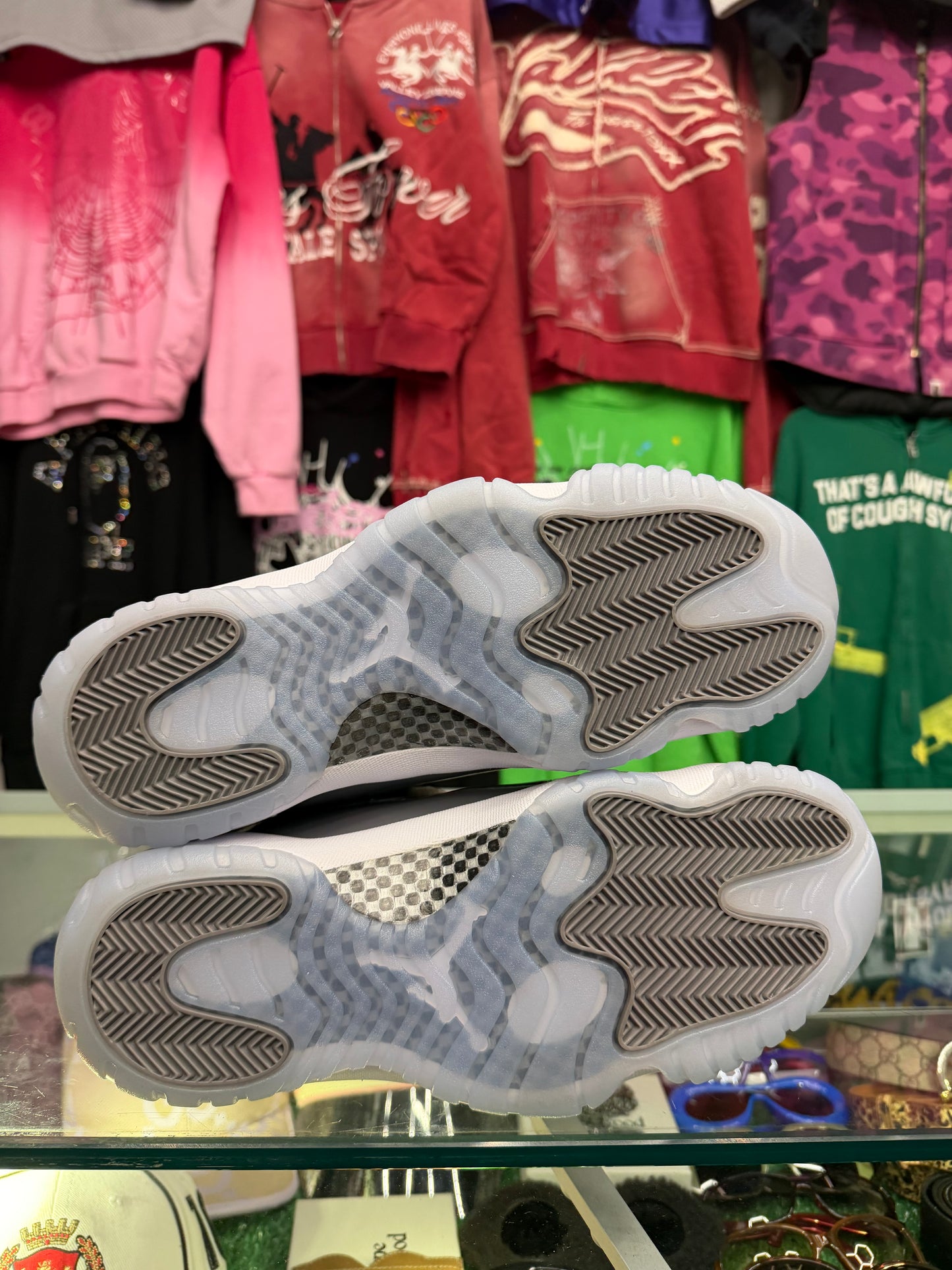 JORDAN 11 COOL GREY (PRE-OWNED W/ BOX)