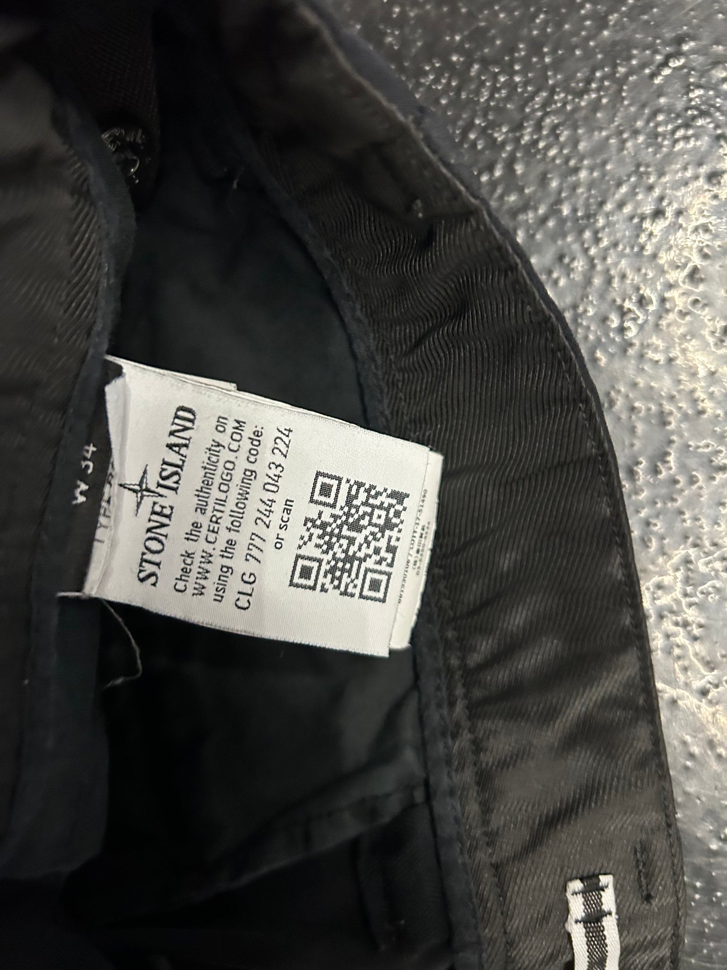 STONE ISLAND CARGO JOGGERS (SIZE 34) (PRE OWNED)