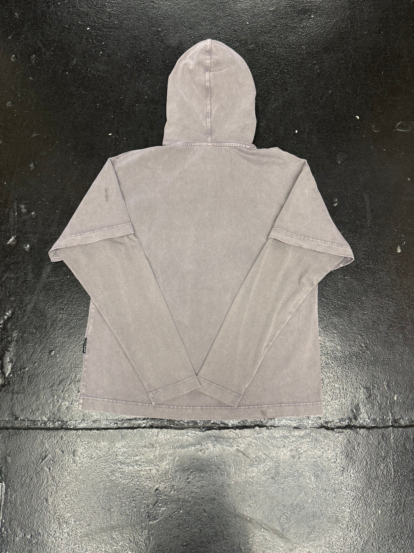 PALM ANGELS MONOGRAM DISTRESSED HOODIE (BRAND NEW)