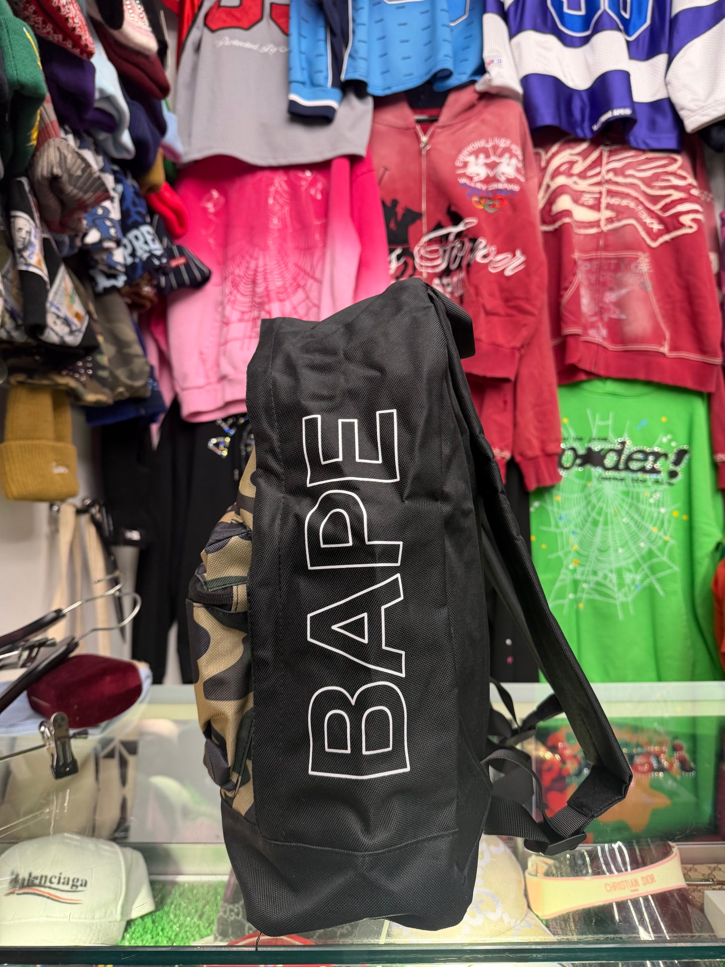 A BATHING APE 2021 SUMMER COLLECTION BACKPACK W/ MAGAZINE (BRAND NEW)