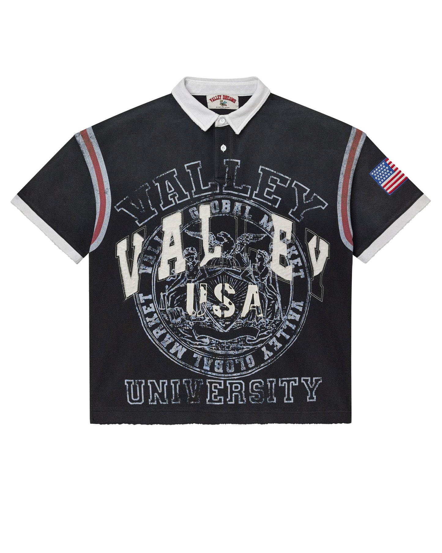 VALLEY USA RUGBY POLO (BRAND NEW)