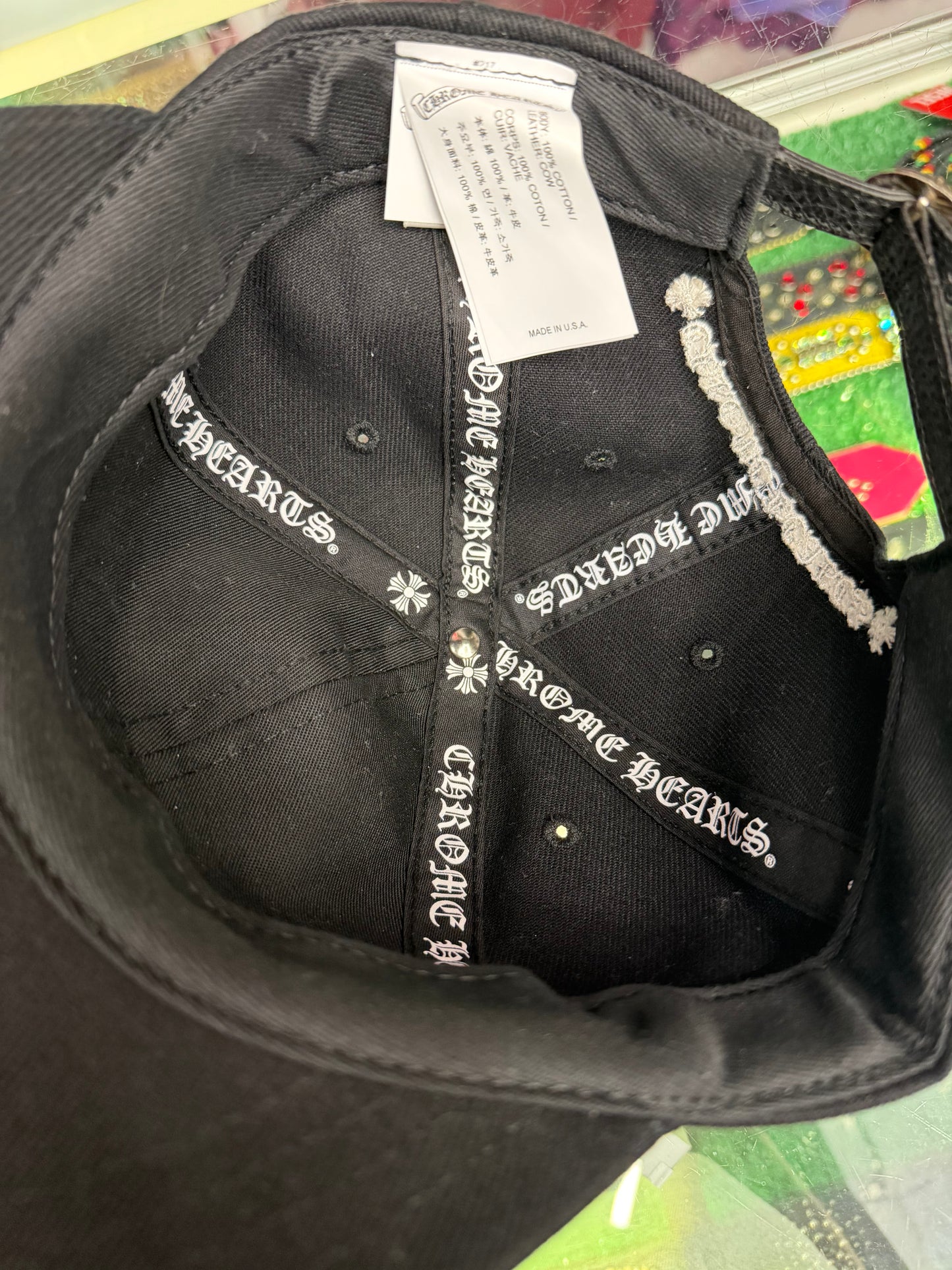 CHROME HEARTS MATTYBOY CHOMPER HAT (PRE-OWNED)