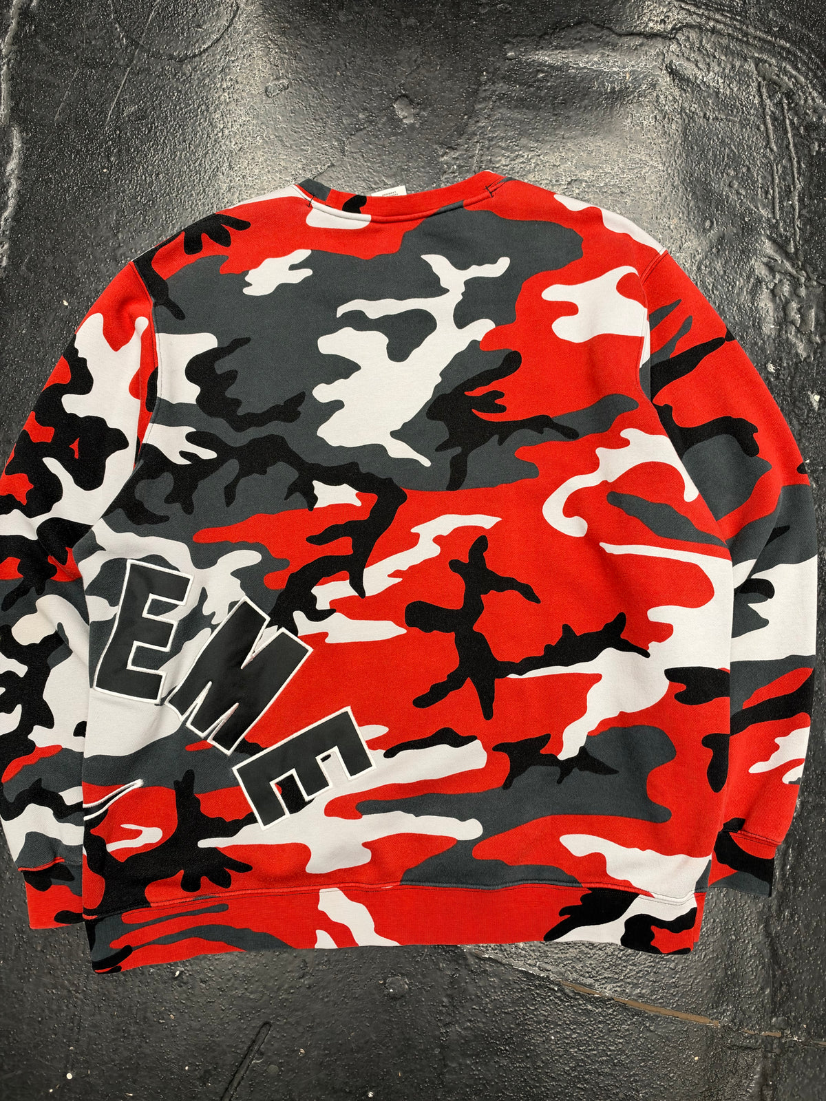 SUPREME X NIKE ARC CREWNECK RED CAMO (PRE-OWNED)